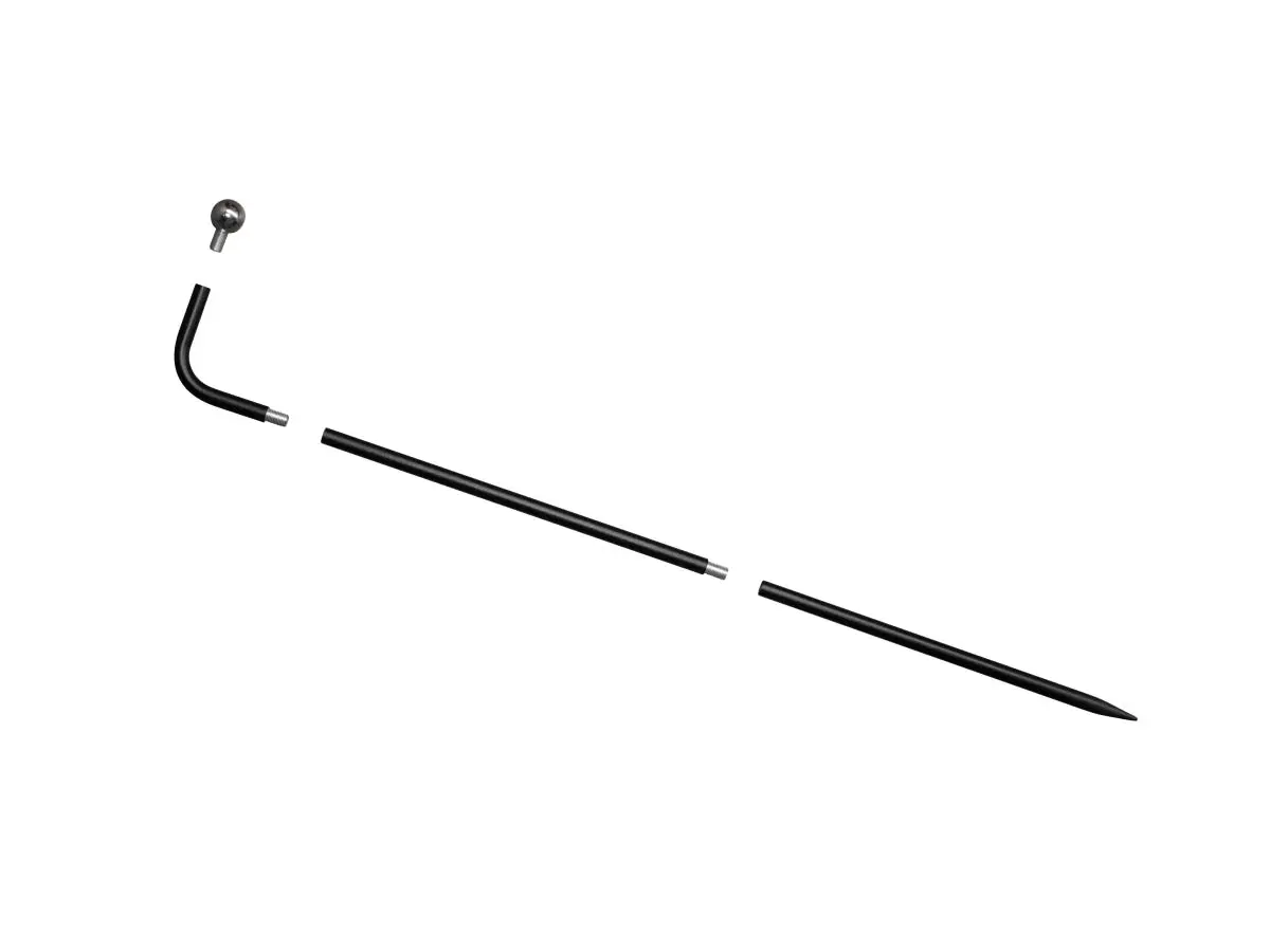 Ball-head ground spike for SPOTY magnetic lights