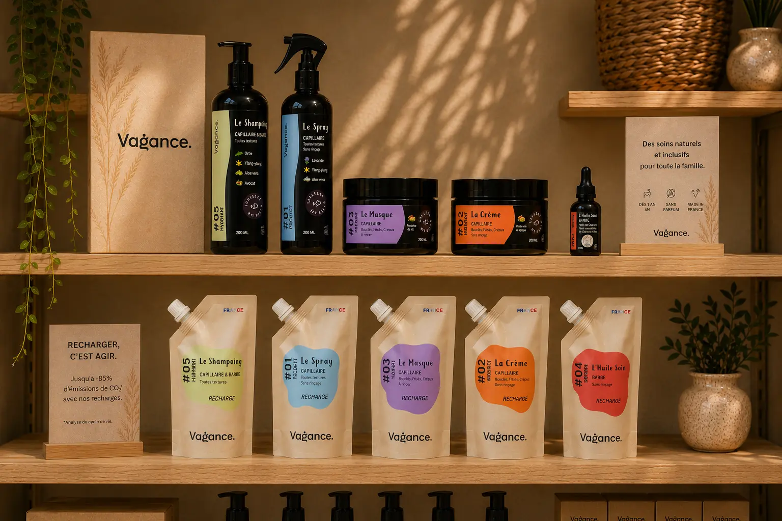 🛍️ Pack de estantería Vagance Boutique