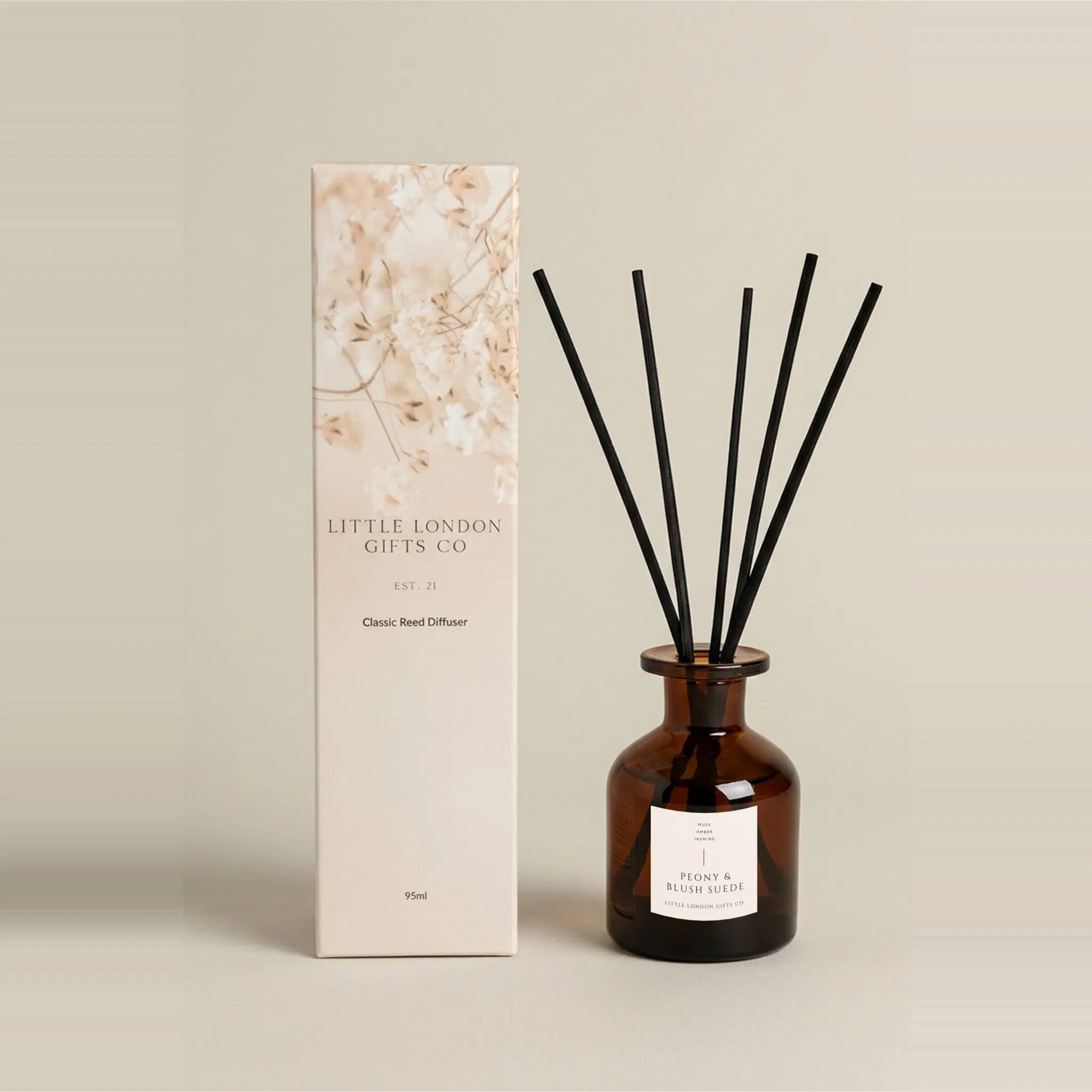 Peony & Blush Suede Diffuser