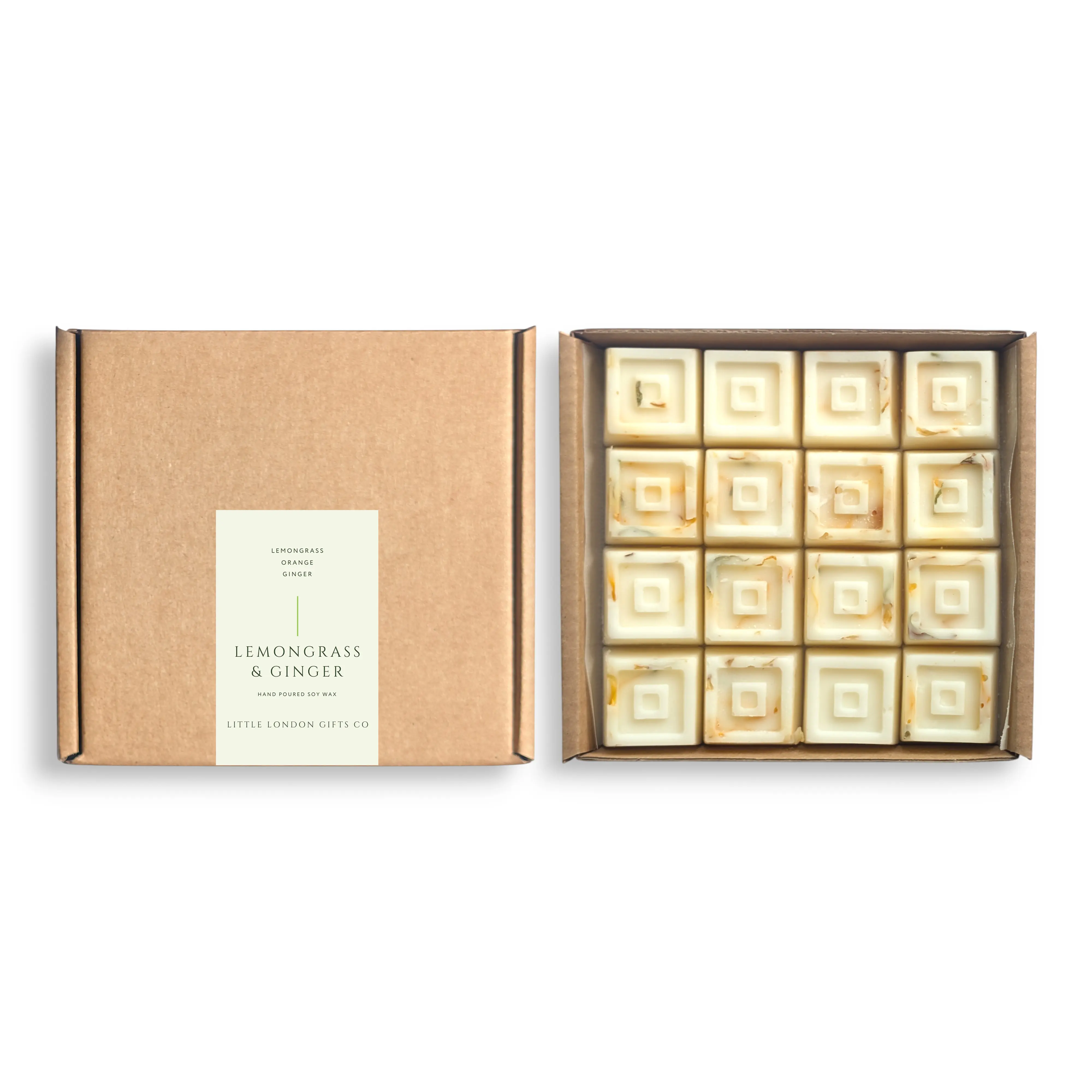 Lemongrass & Ginger Wax Melt Box