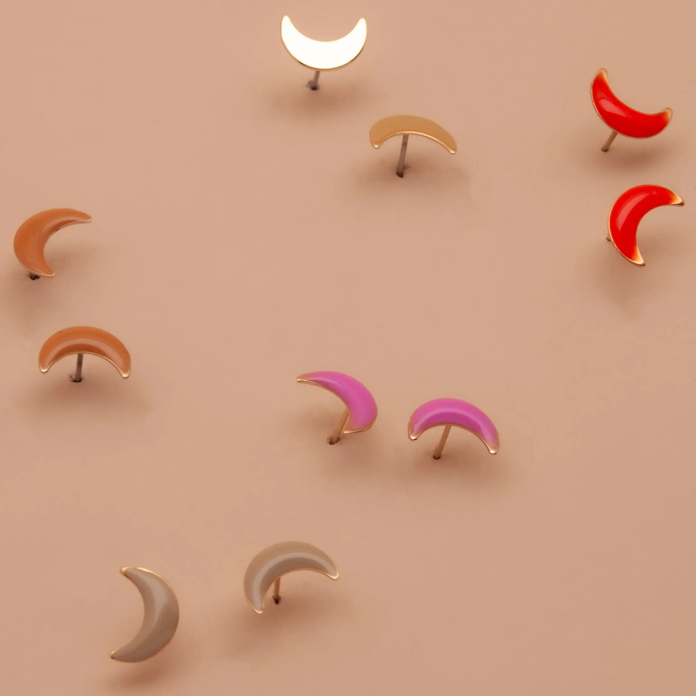 Adorable Moon Nails