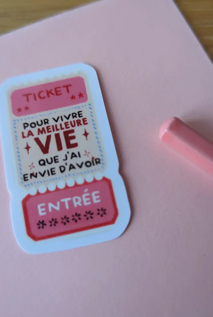 Cinema Ticket Stickers