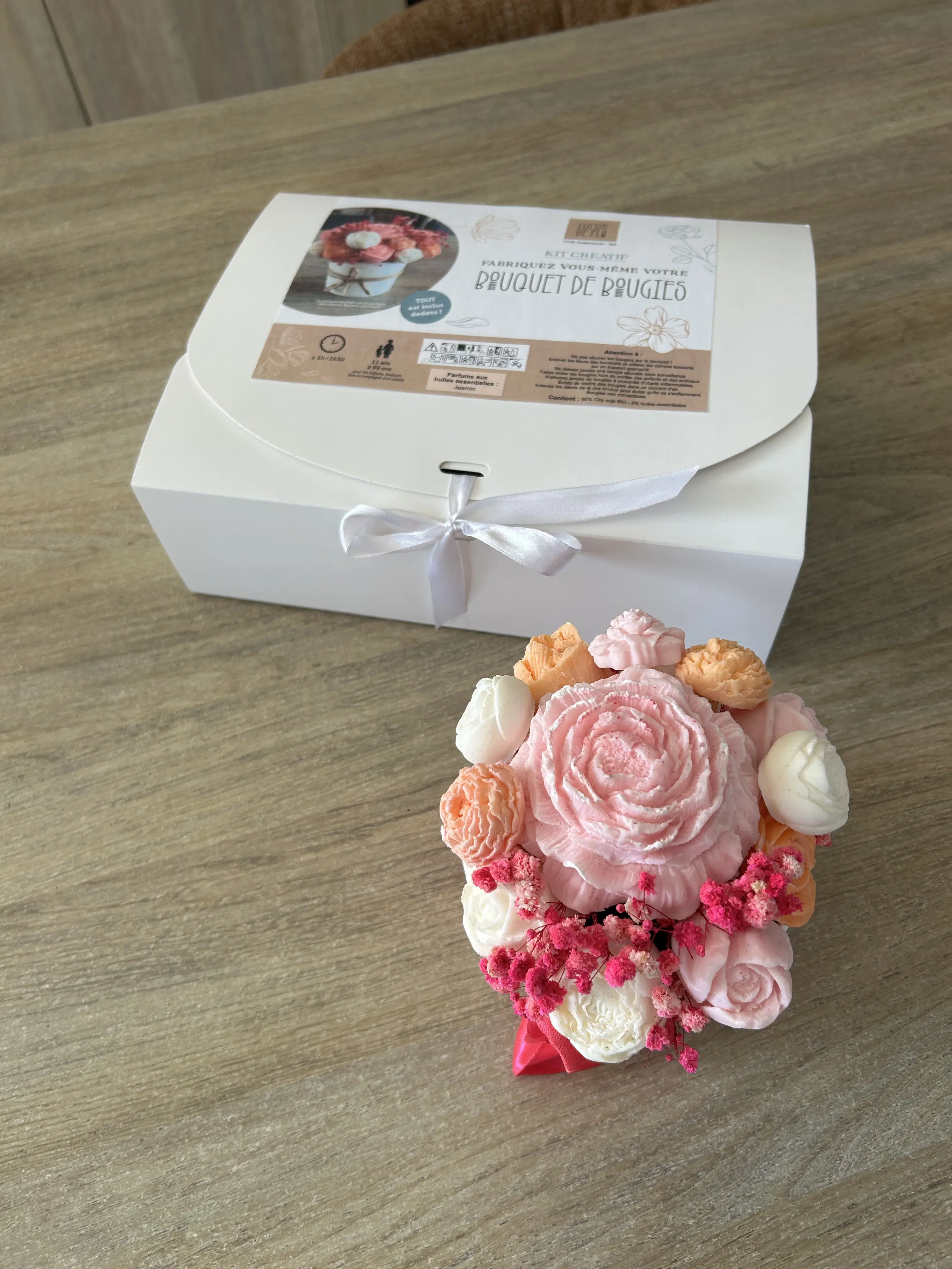 Coffret DIY – Bouquet di bougies parfumées