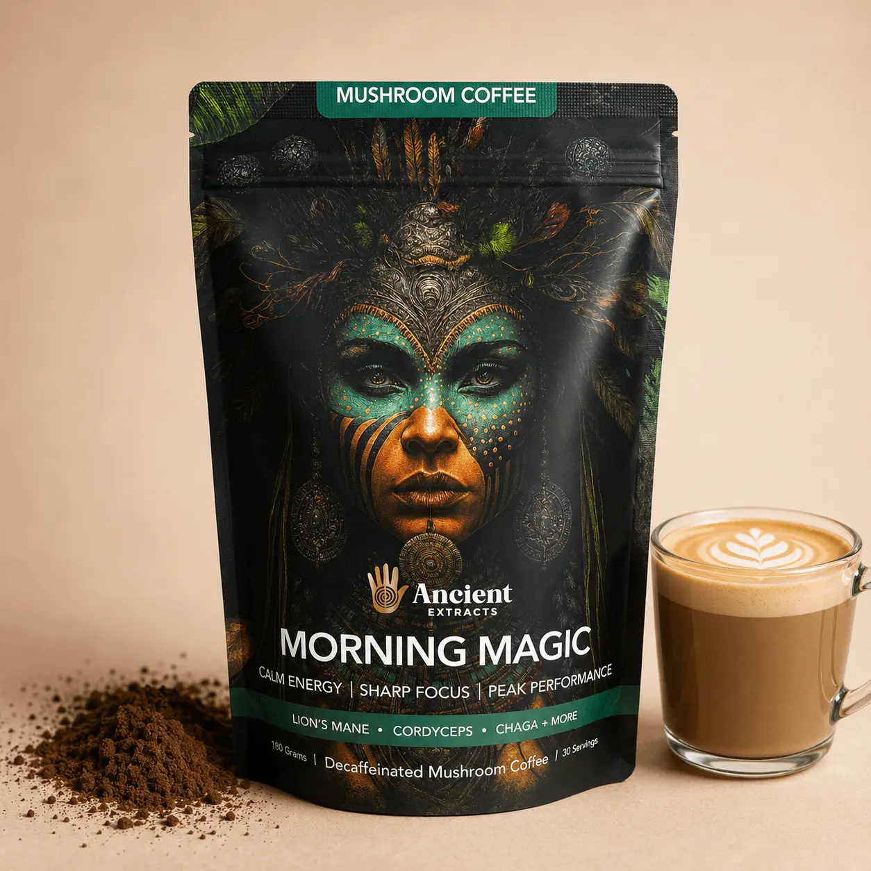 Morning Magic Mushroom Coffee Starter Kit