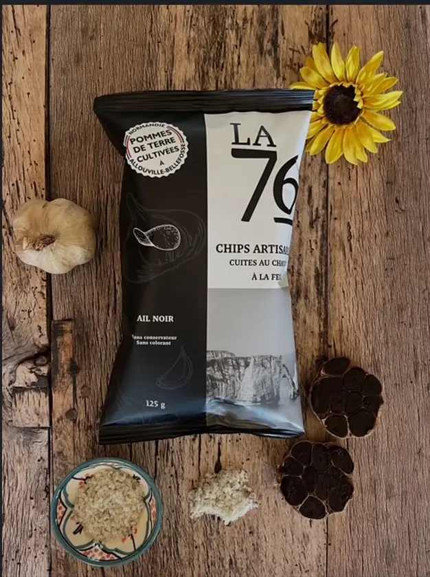 Artisanal Chips - LA 76 - 125g Black Garlic