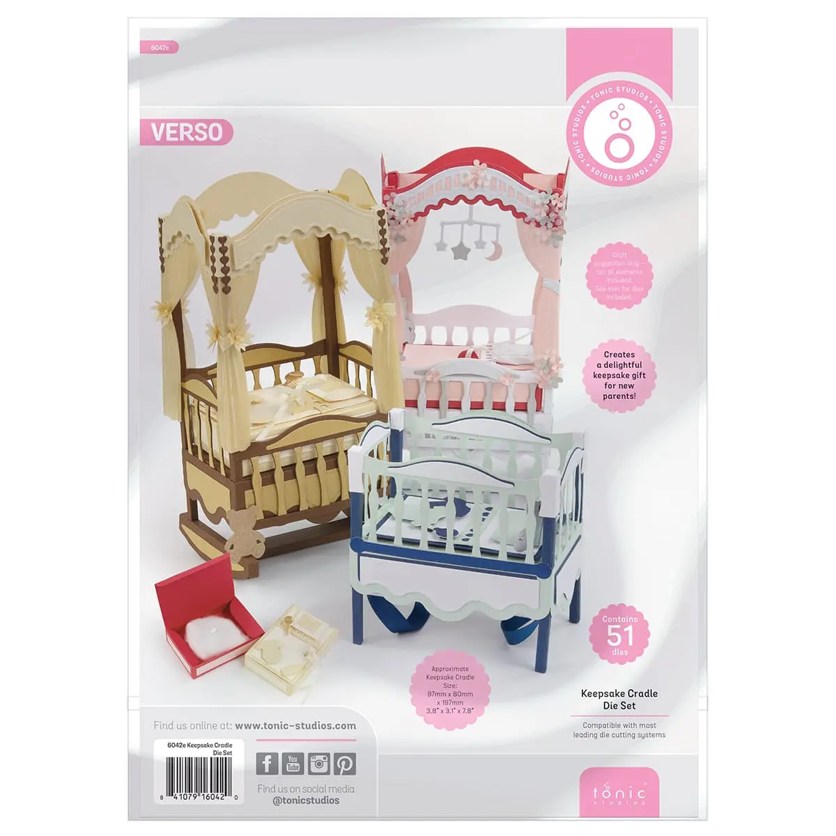 Keepsake Cradle - Showcase Die Set - SHOW64