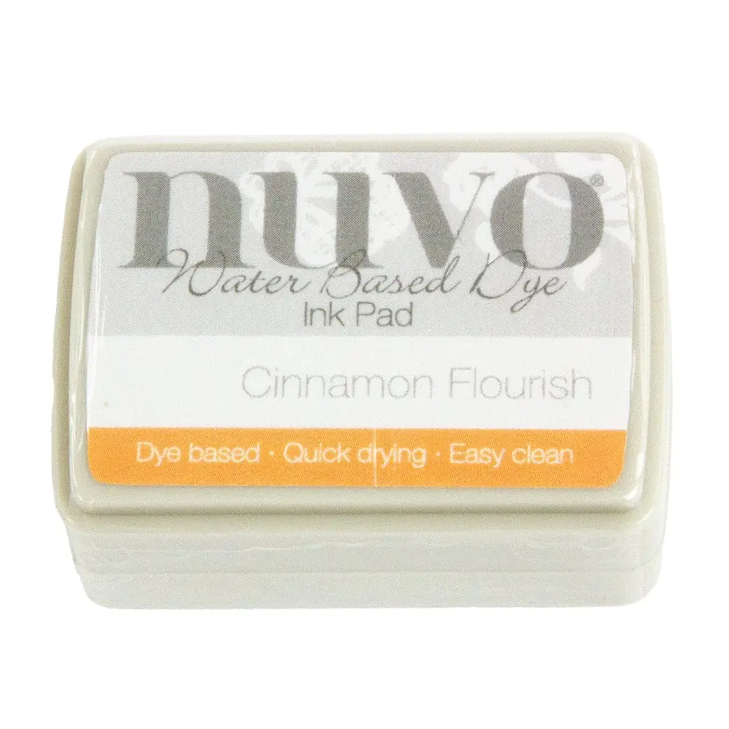 Nuvo - Water Based Ink Pad - Cinnamon Flourish - 3015n