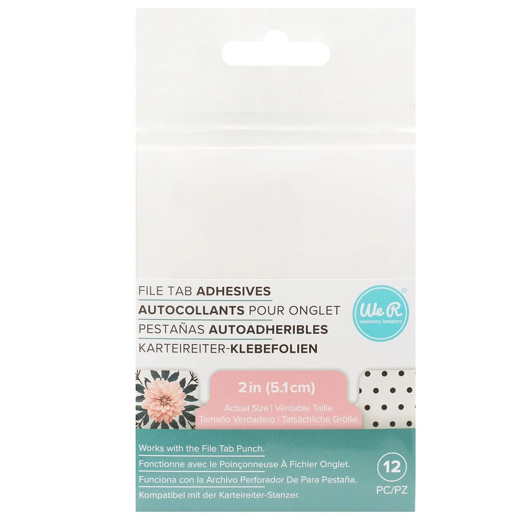 We R Makers - 2" File Tab Stickers – 12 Pack