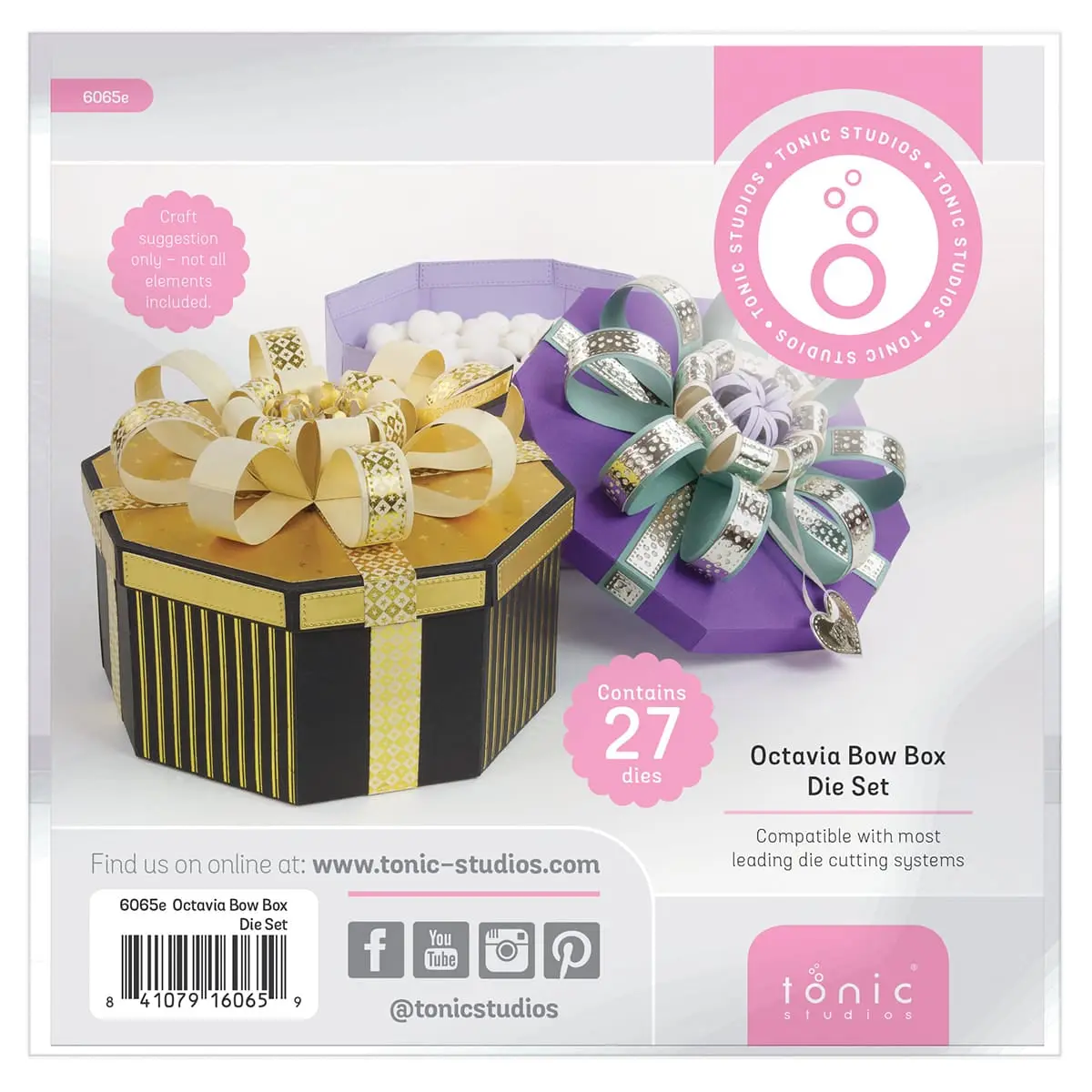 Octavia Bow Box - Create & Make Die Set - CREATE23