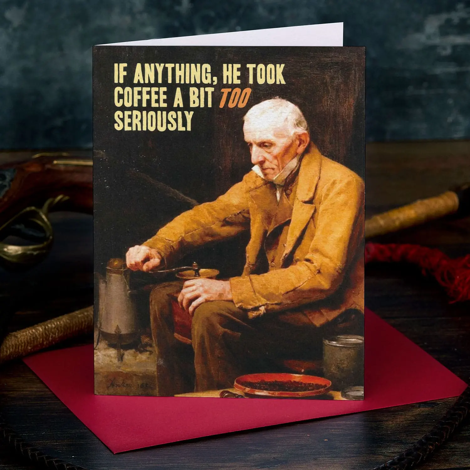 Kaffeekarte von Artijoke – Lustige Geburtstagskarte