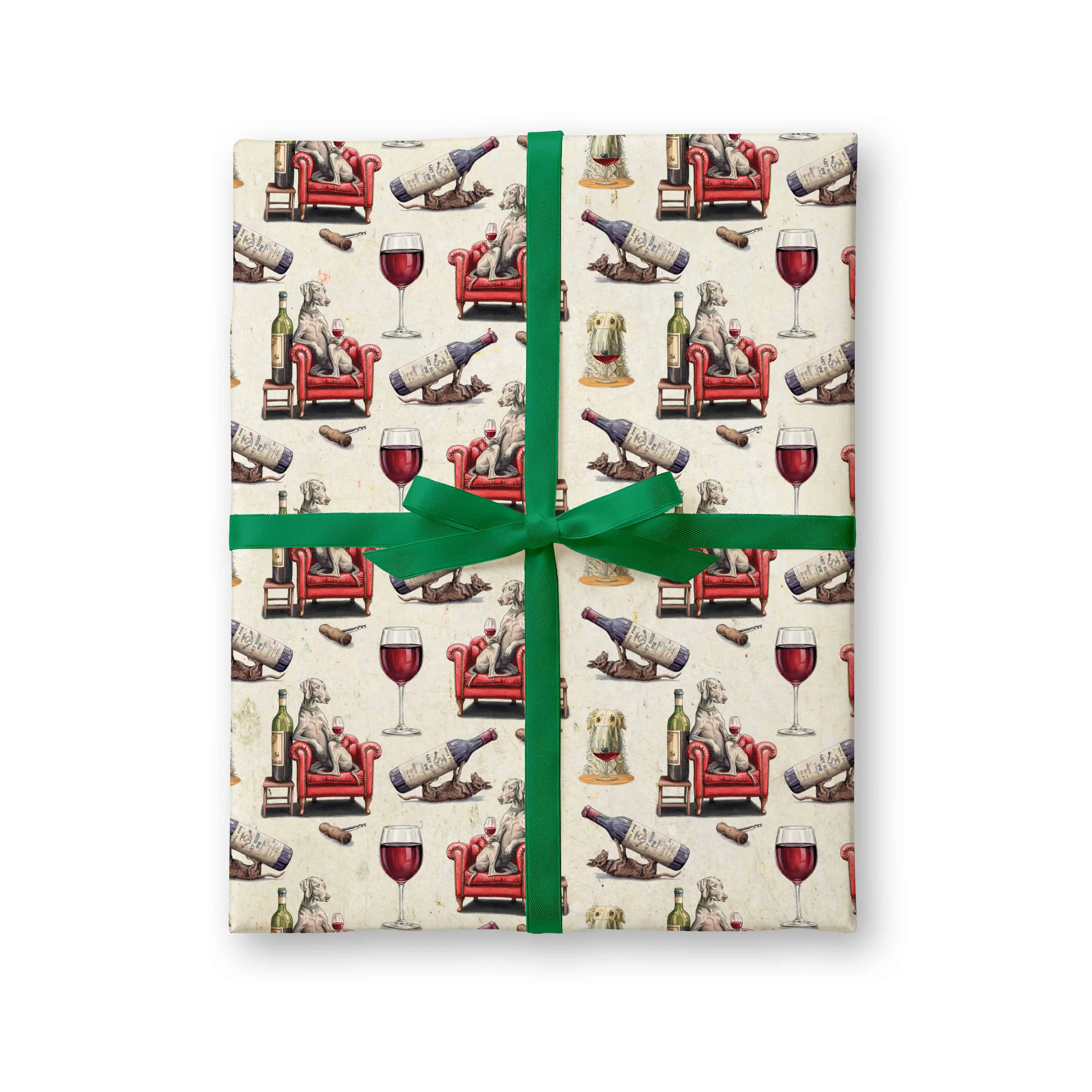Geschenkpapier für Kenner-Hunde