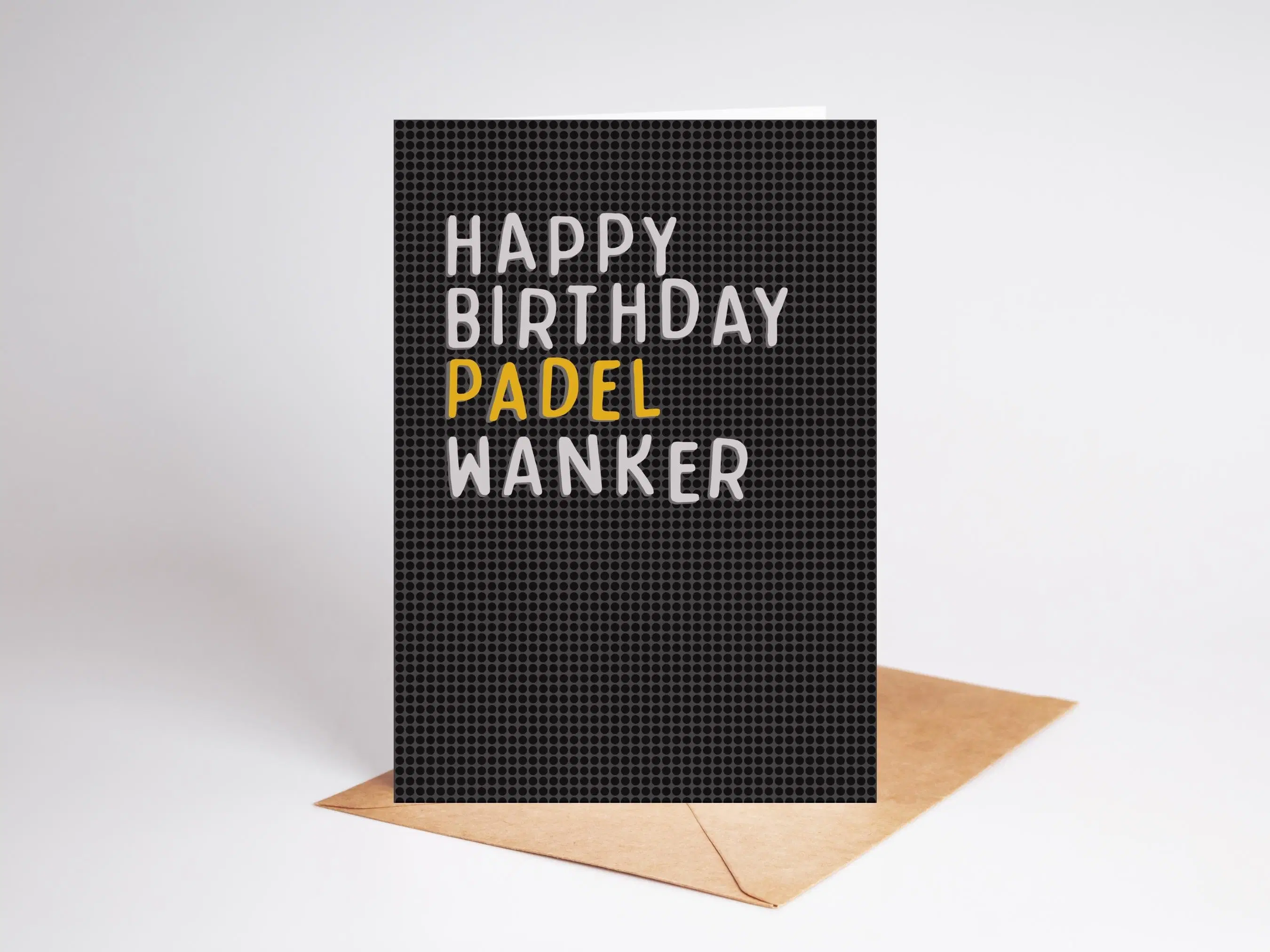 Padel Wanker | Birthday Card