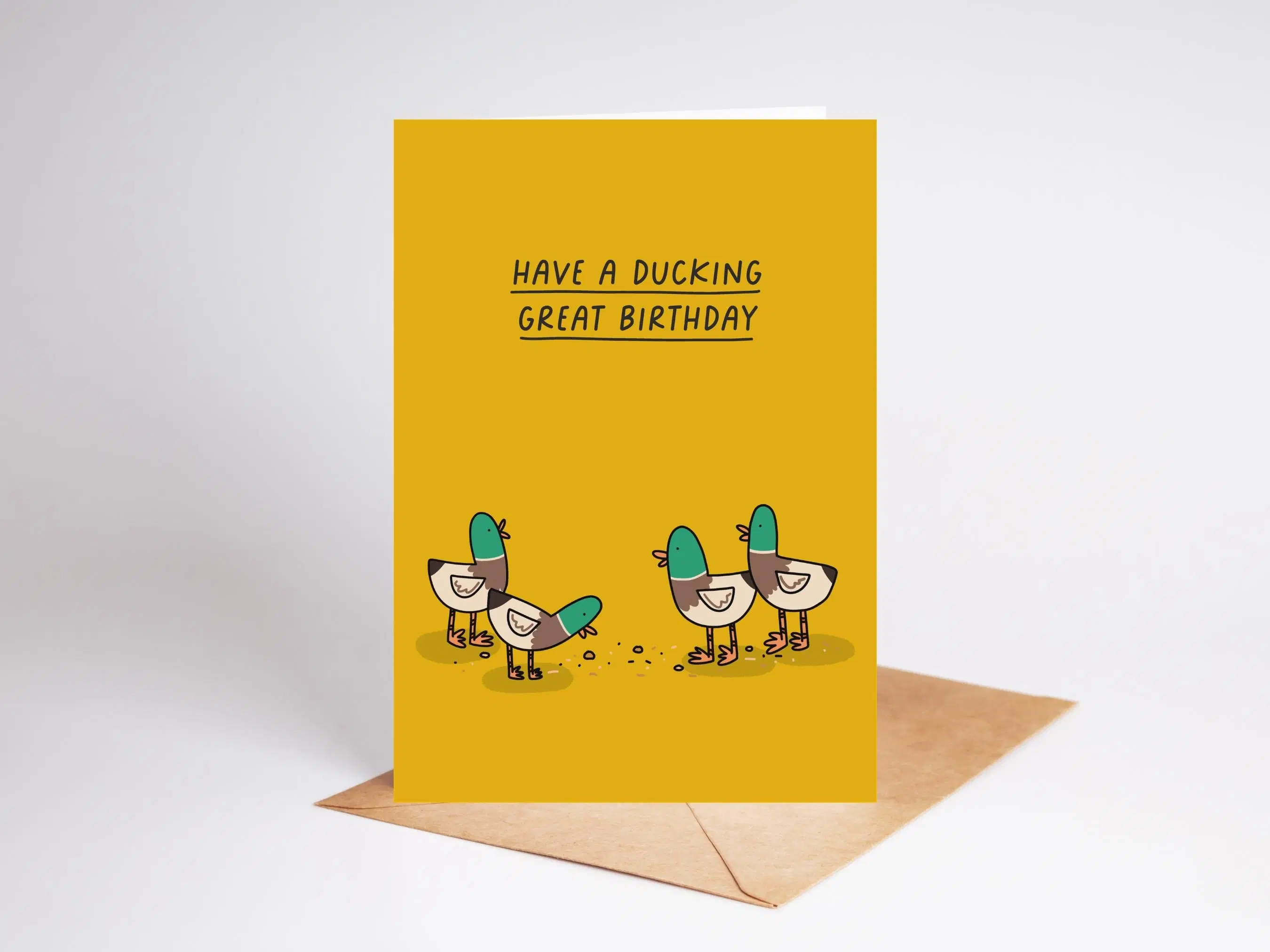 Have a Ducking Great Birthday | Duck Birthday Card