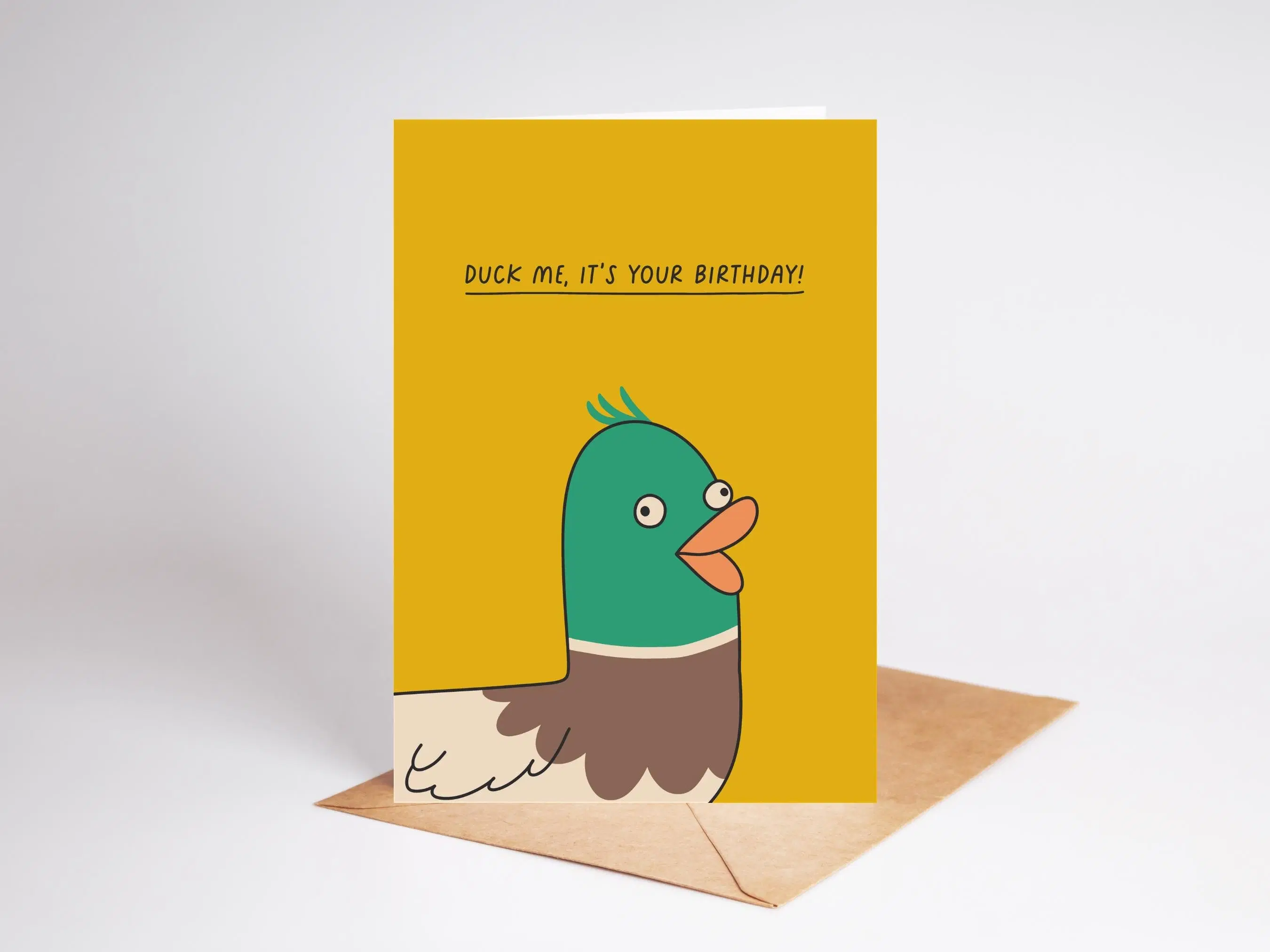 Duck Me It's Your Birthday | Funny Duck Birthday Card