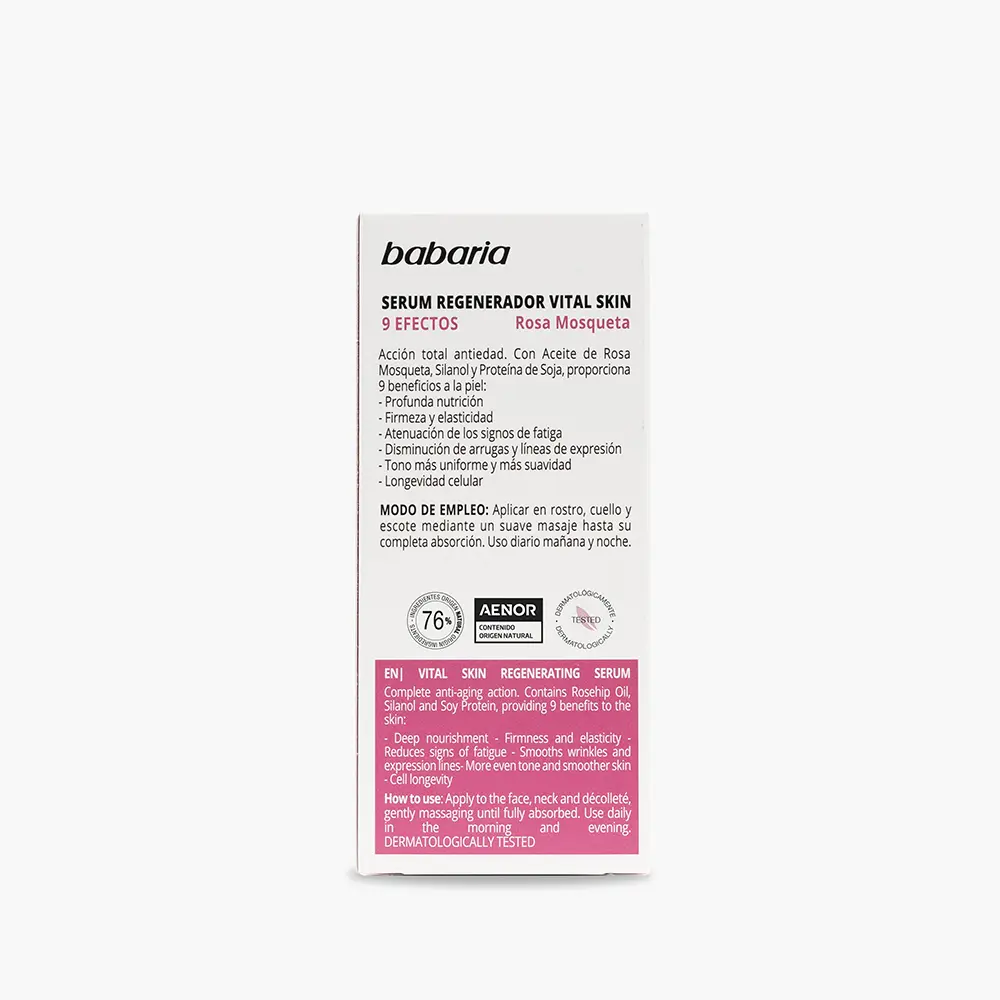 Babaria - ROSEHIP VITAL SKIN 9 regenerating serum