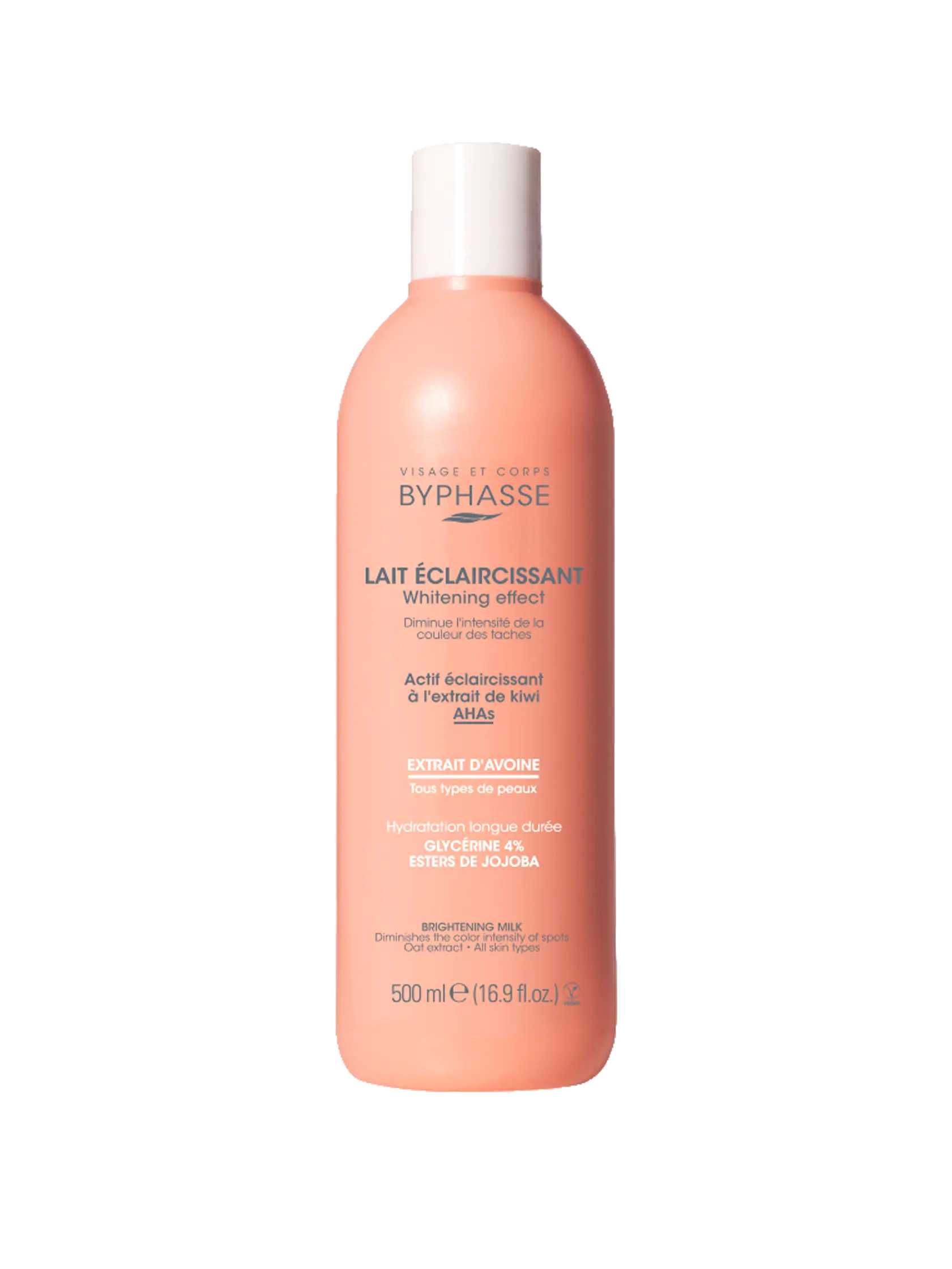 Byphasse - Oat brightening body milk, Whitening Effect
