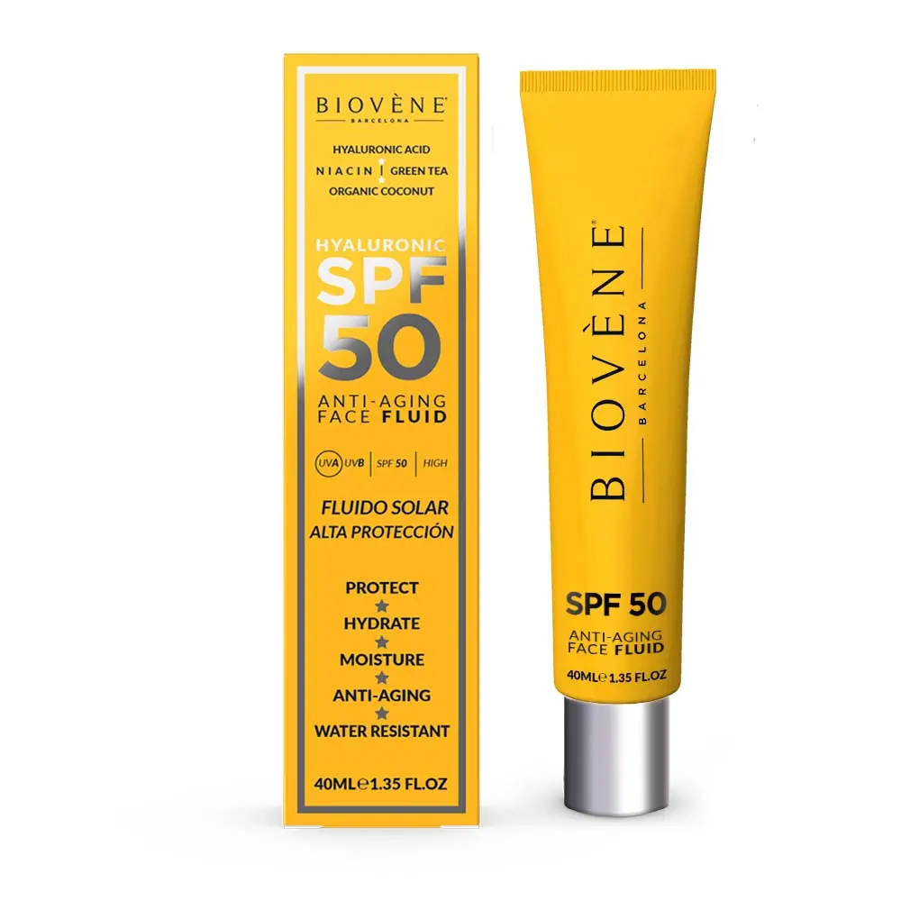 Biovène - HYALURONIC ANTI- AGEING face fluid SPF50