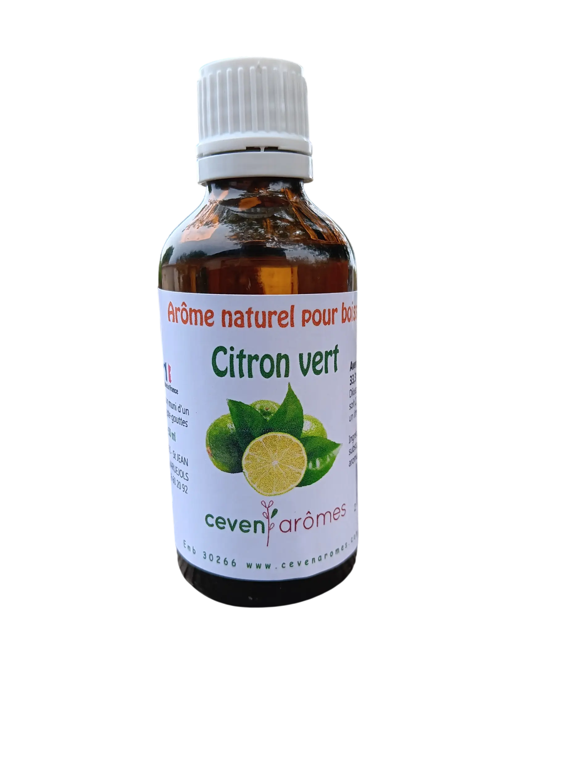 Natürliches Getränkearoma – Limette – 50 ml