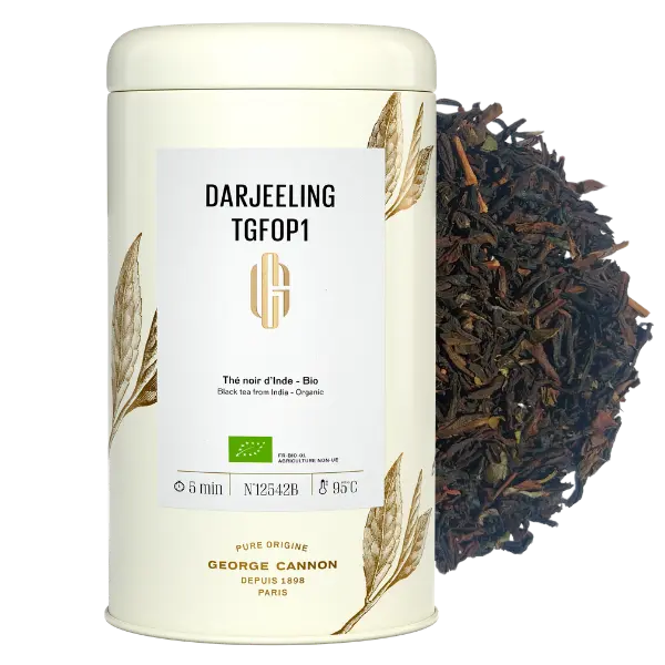 DARJEELING TGFOP1  Thé noir d'Inde Bio