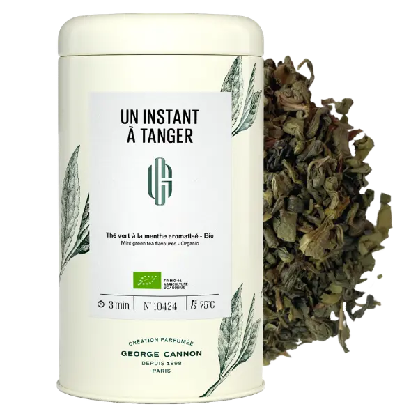 UN INSTANT À TANGER Thé vert à la menthe Bio