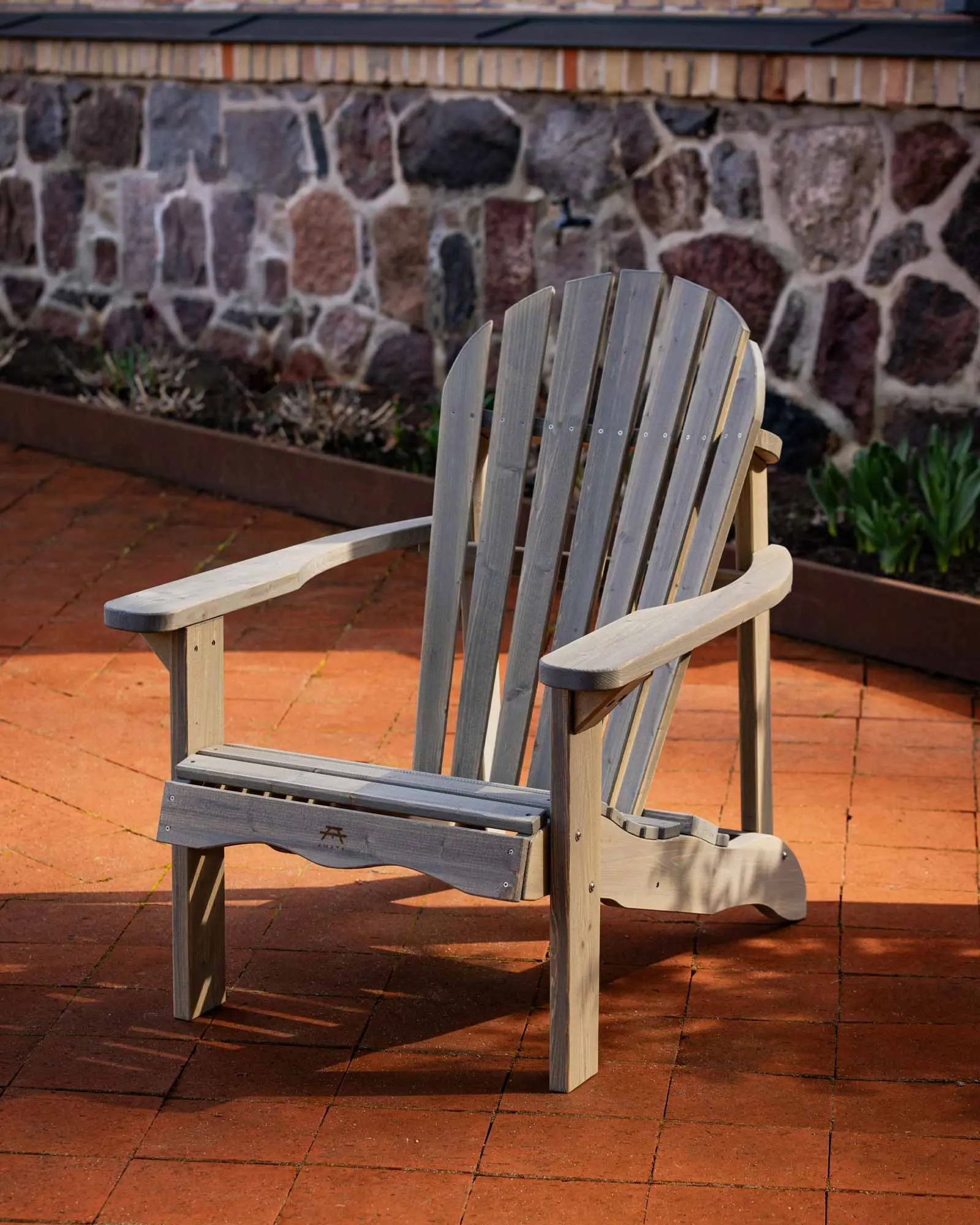 Wooden Adirondack Garden Chair