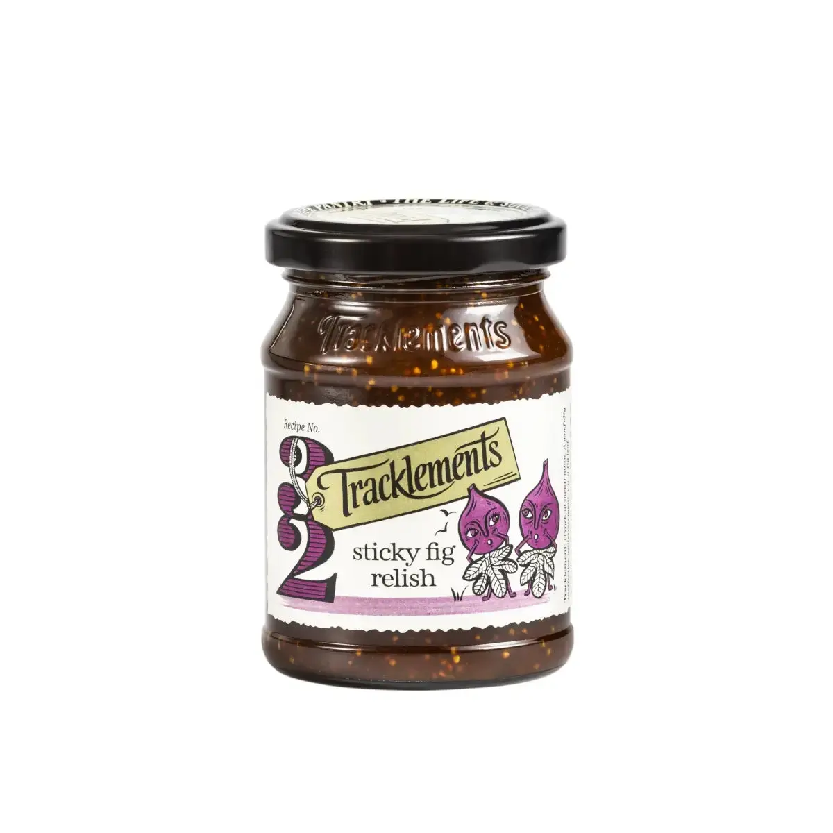 Relish de figues collantes Tracklements 210 g - Boîte de 6
