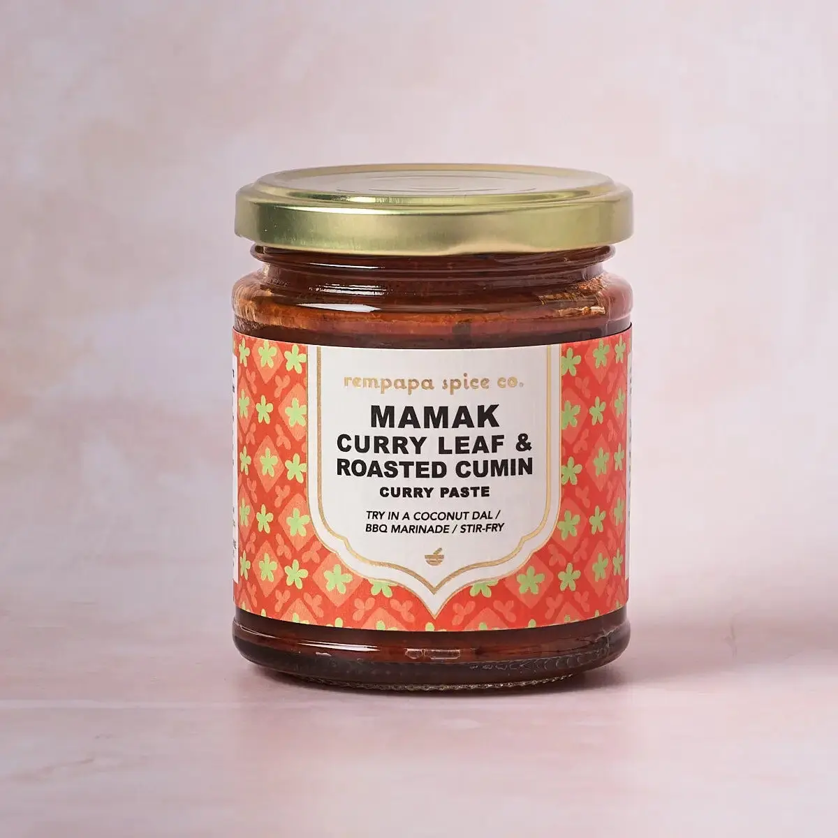 Pâte de curry Rempapa Mamak aux feuilles de curry et au cumin grillé 180 g - Boîte de 6