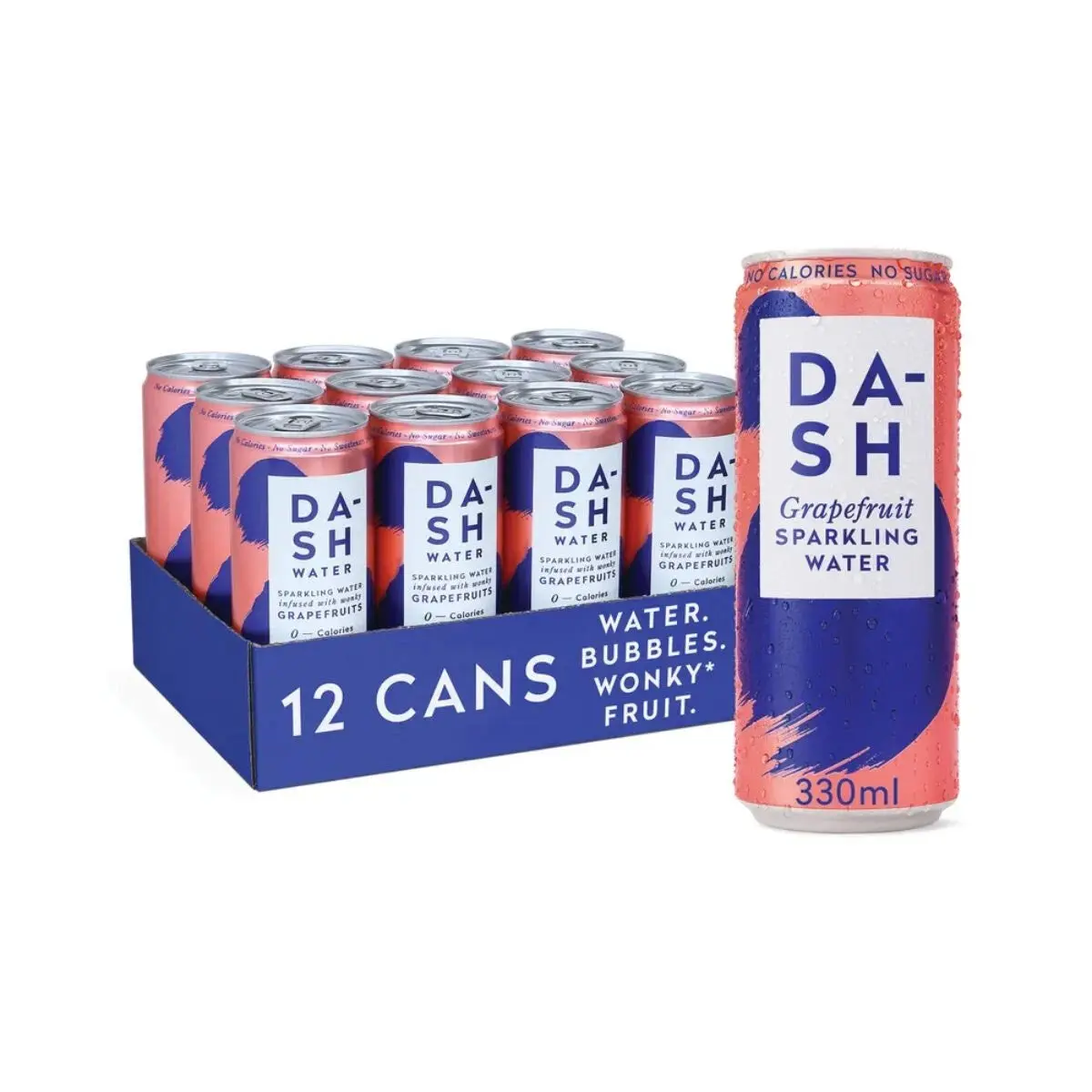Eau pétillante Dash Pamplemousse 330 ml - Pack de 12