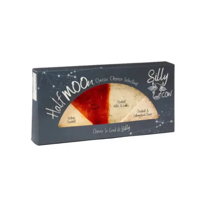 Assortiment de fromages classiques Silly Cow Half Moon 400 g - Boîte de 6
