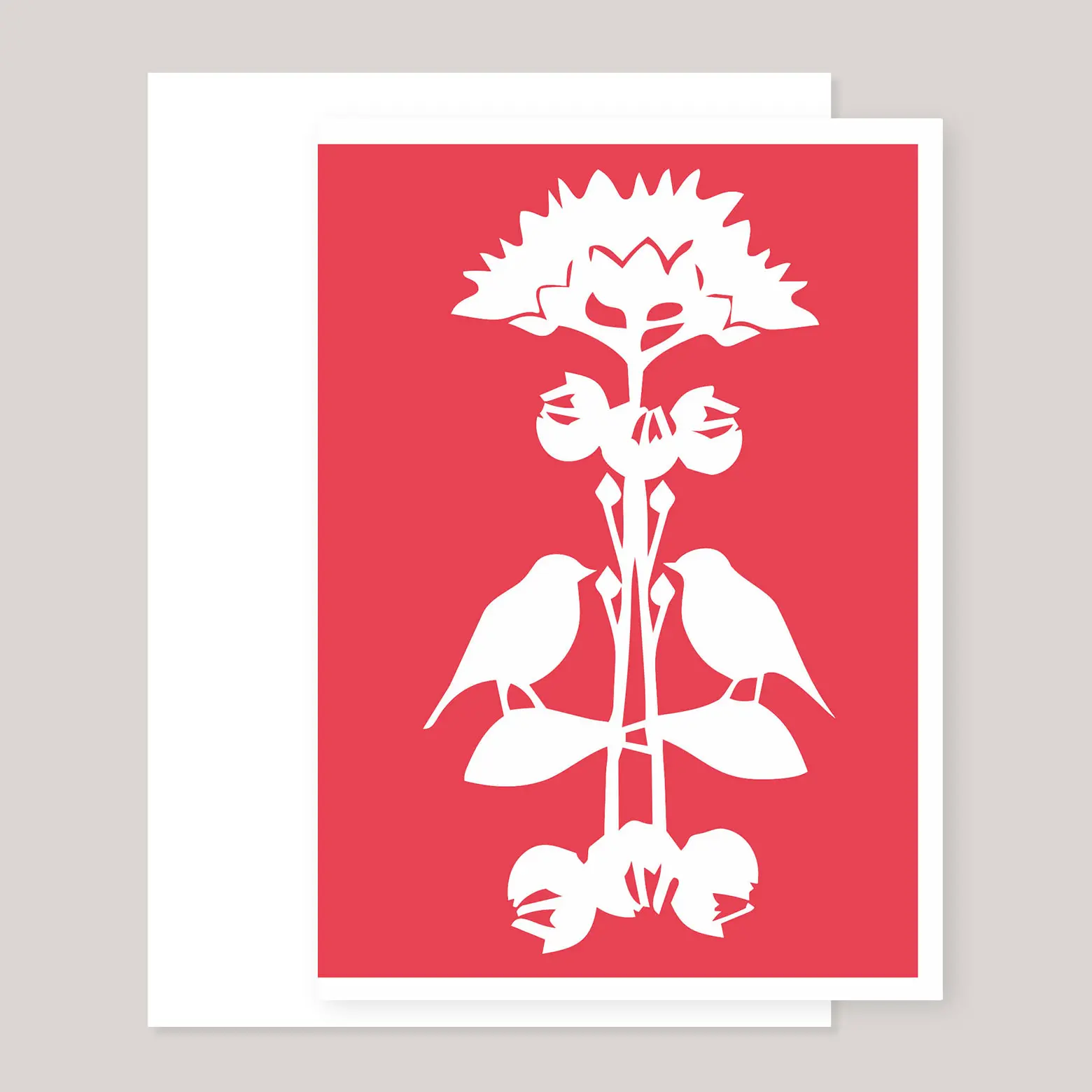 Carte de vœux »Tournesol-inv.«