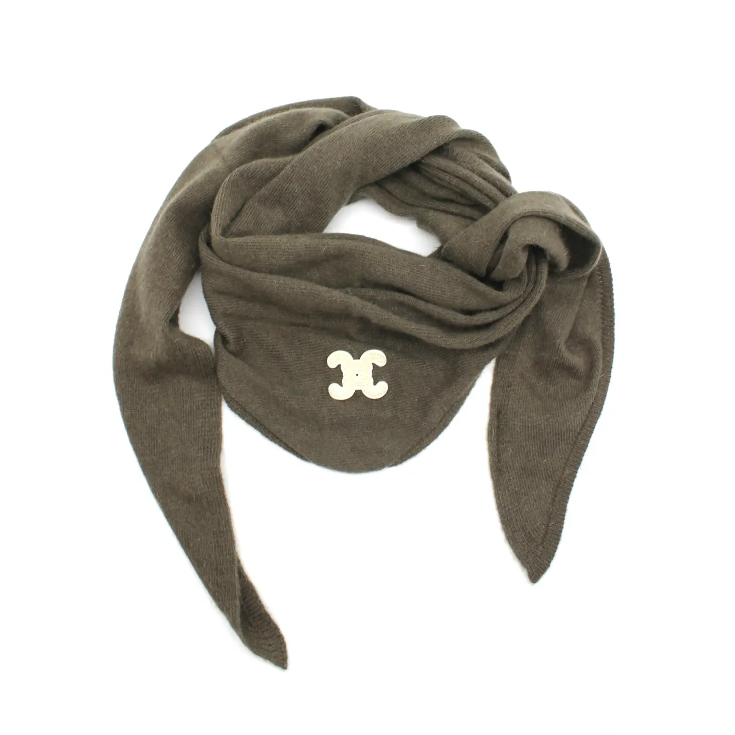 Écharpe triangulaire avec logo C.Clo