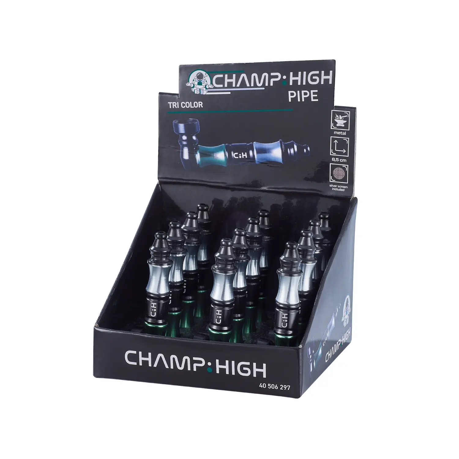 Tri-color metal pipe - Champ High