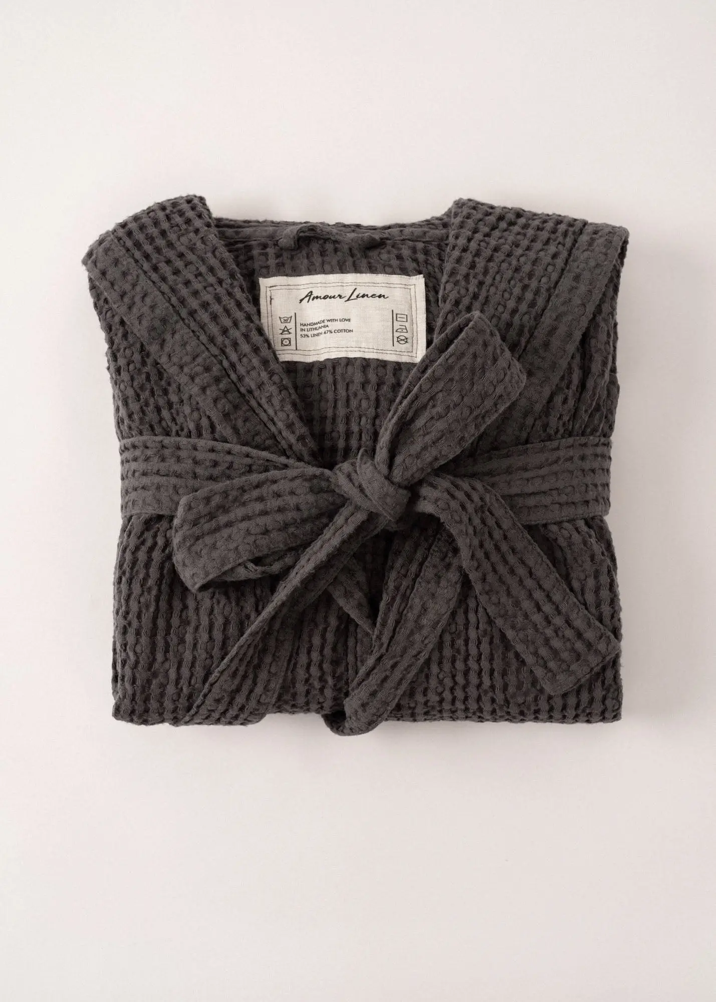 Peignoir gaufré pour homme