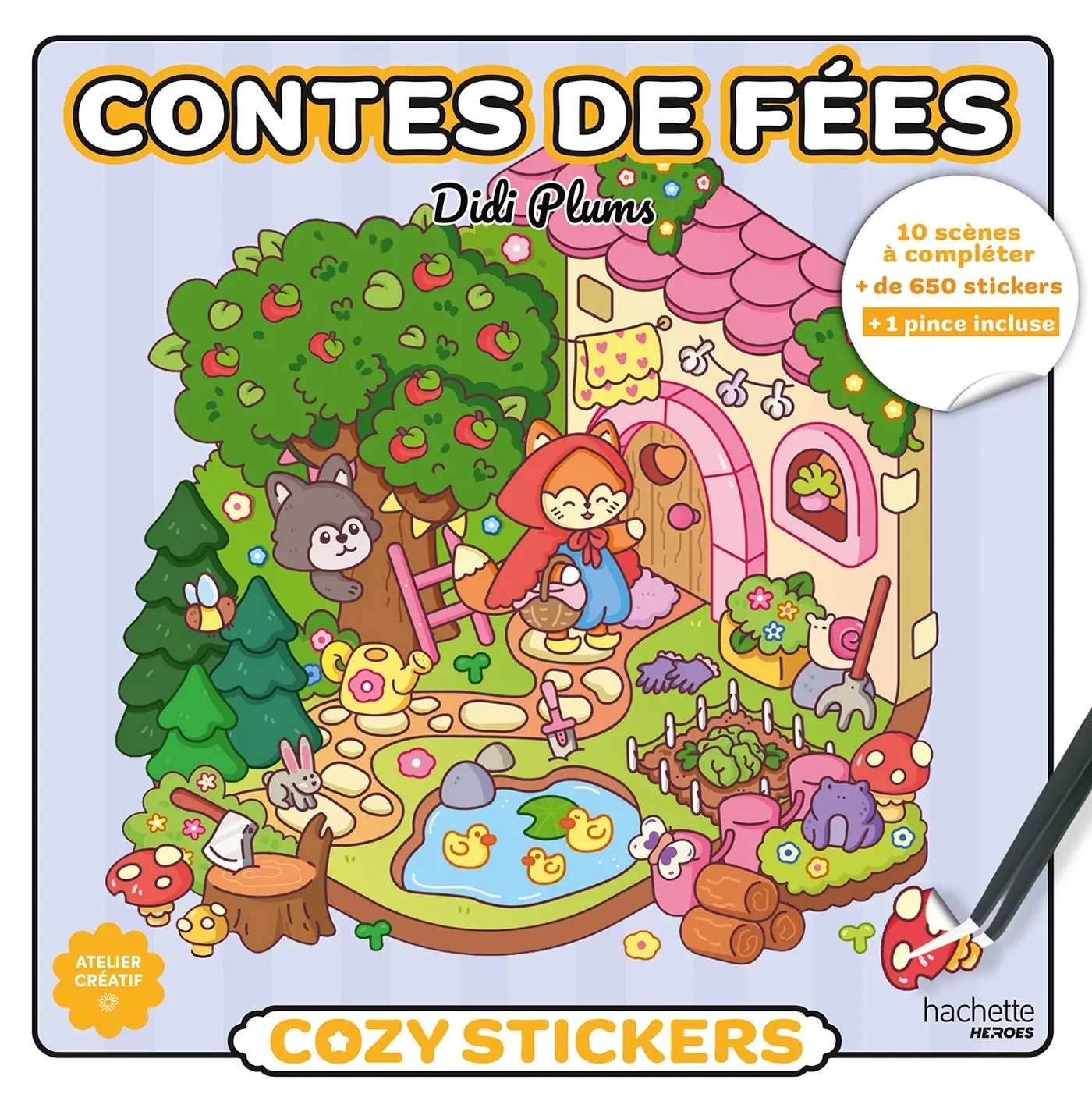 Cozy Stickers Didi Plums (with clips) - Fairy Tales