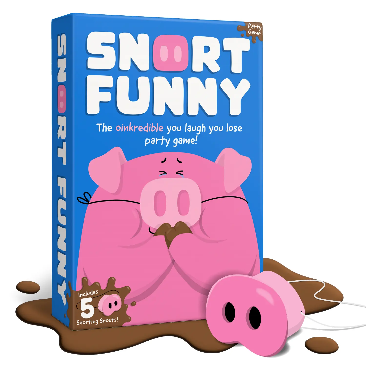 Snort Funny - Juego de fiesta familiar