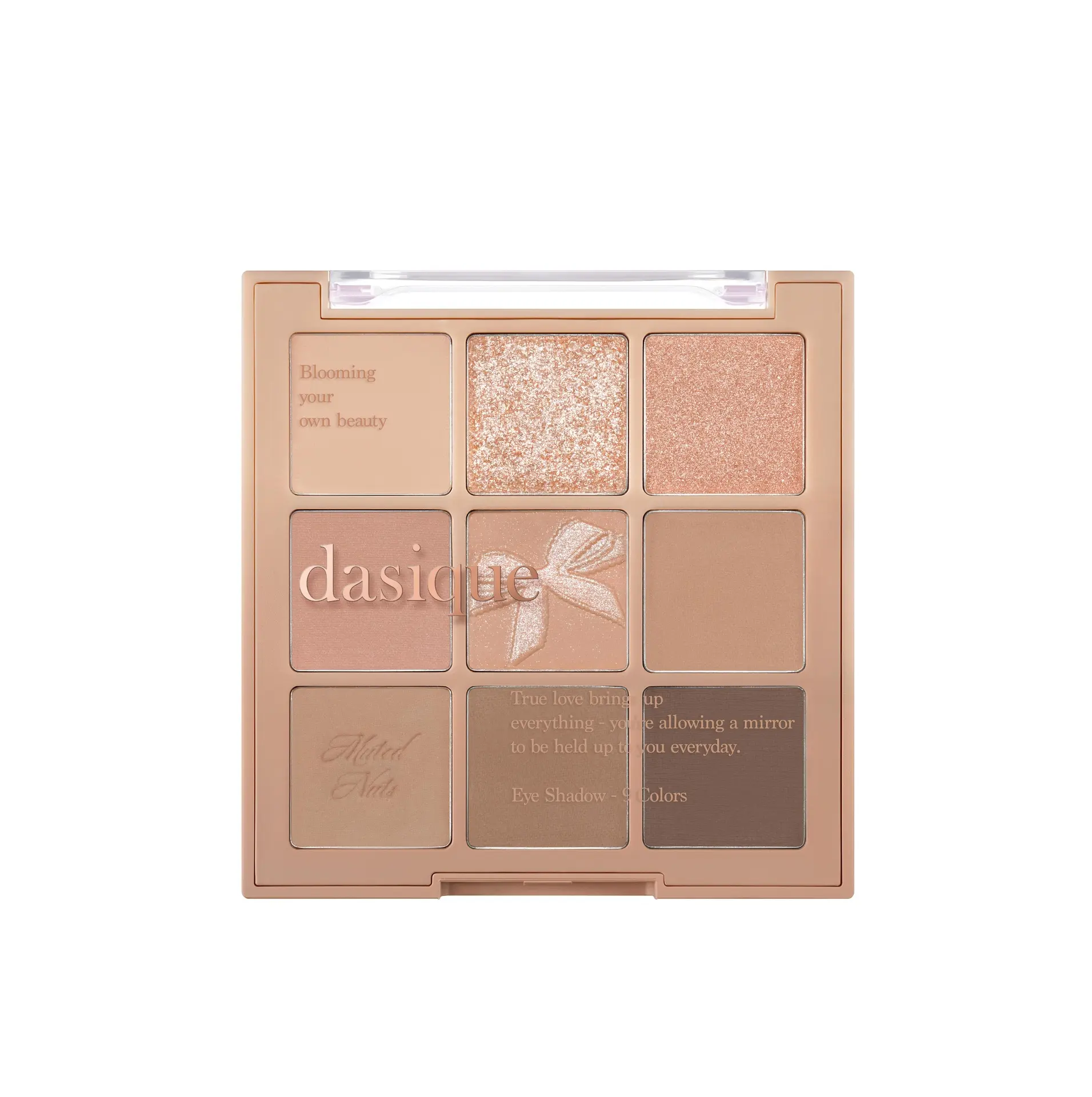 Palette d'ombres à paupières Dasique n° 24, teinte Nuts mat