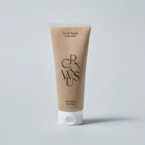 GROWUS Soin exfoliant pour le cuir chevelu au sel marin 120 g