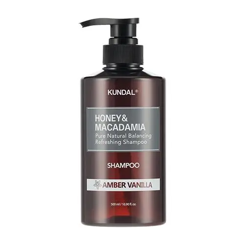 KUNDAL Shampoing Nature Miel & Macadamia Ambre Vanille 500 ml