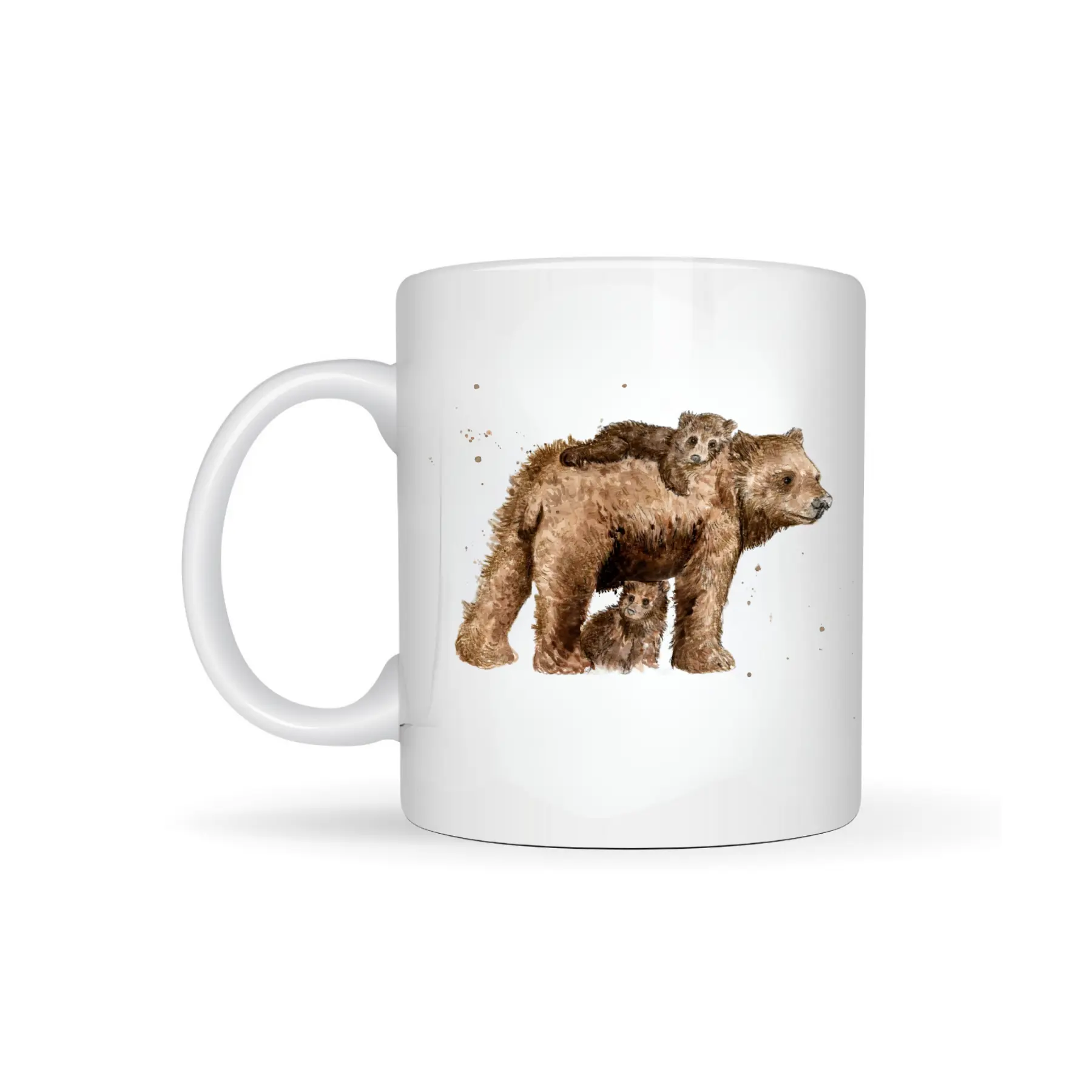 Mummy Bear Hugs Bone China Mug
