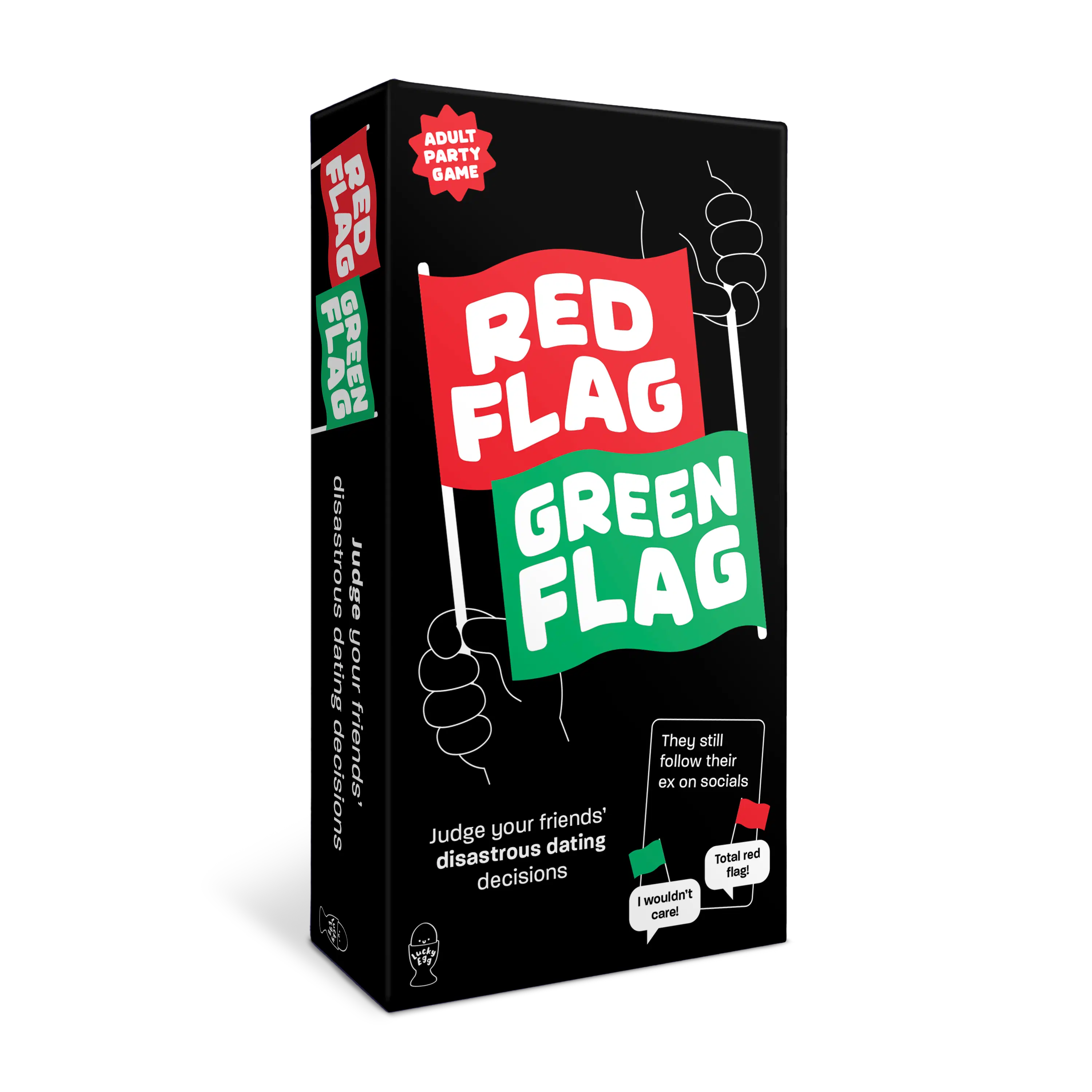 Red Flag Green Flag - Dating Conversational Party Card Game
