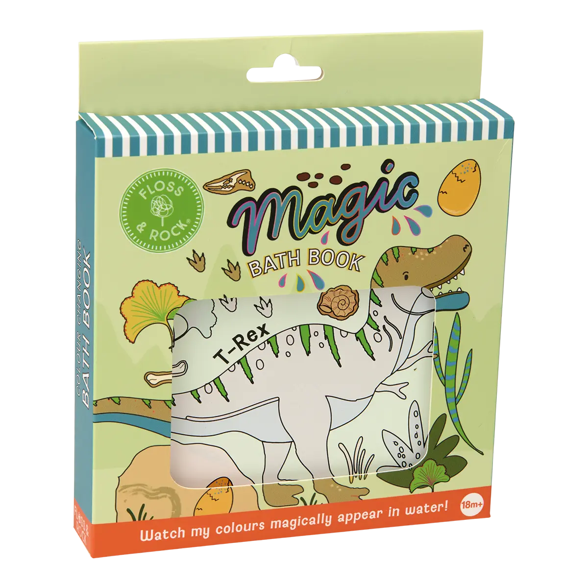 Dinosaur Magic Water Bath Book