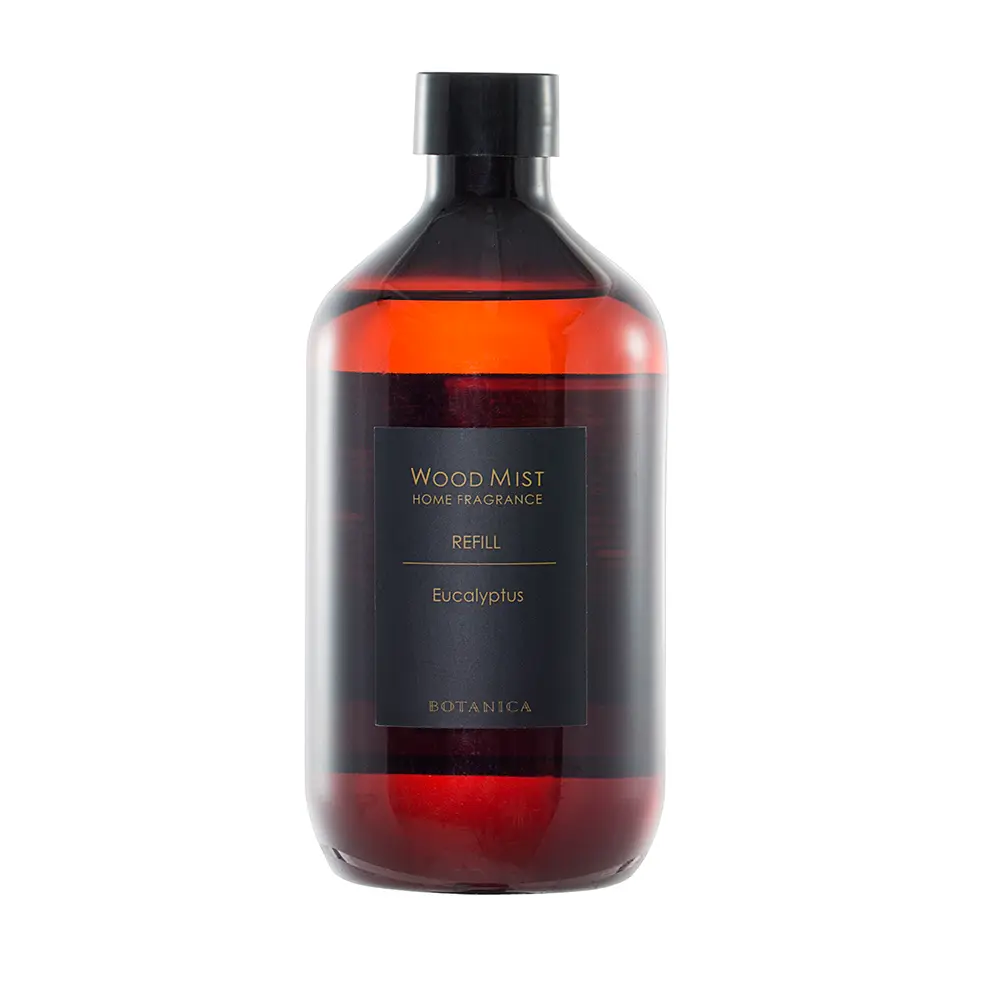 Recharge/Diffuser de parfum d'ambiance Eucalyptus 500 ml - collection Wood Mist / BOTANICA Fragrance Japan