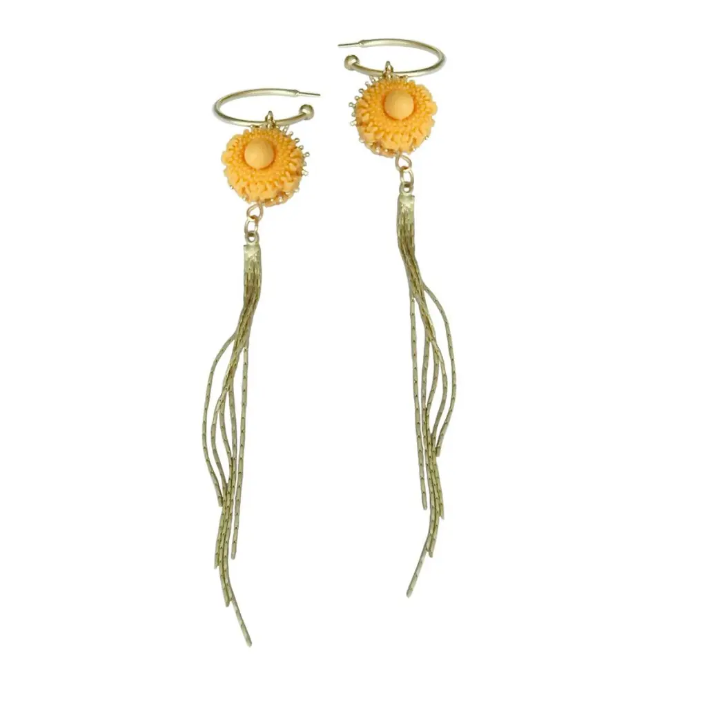 Or-Ganic Pendant Earrings