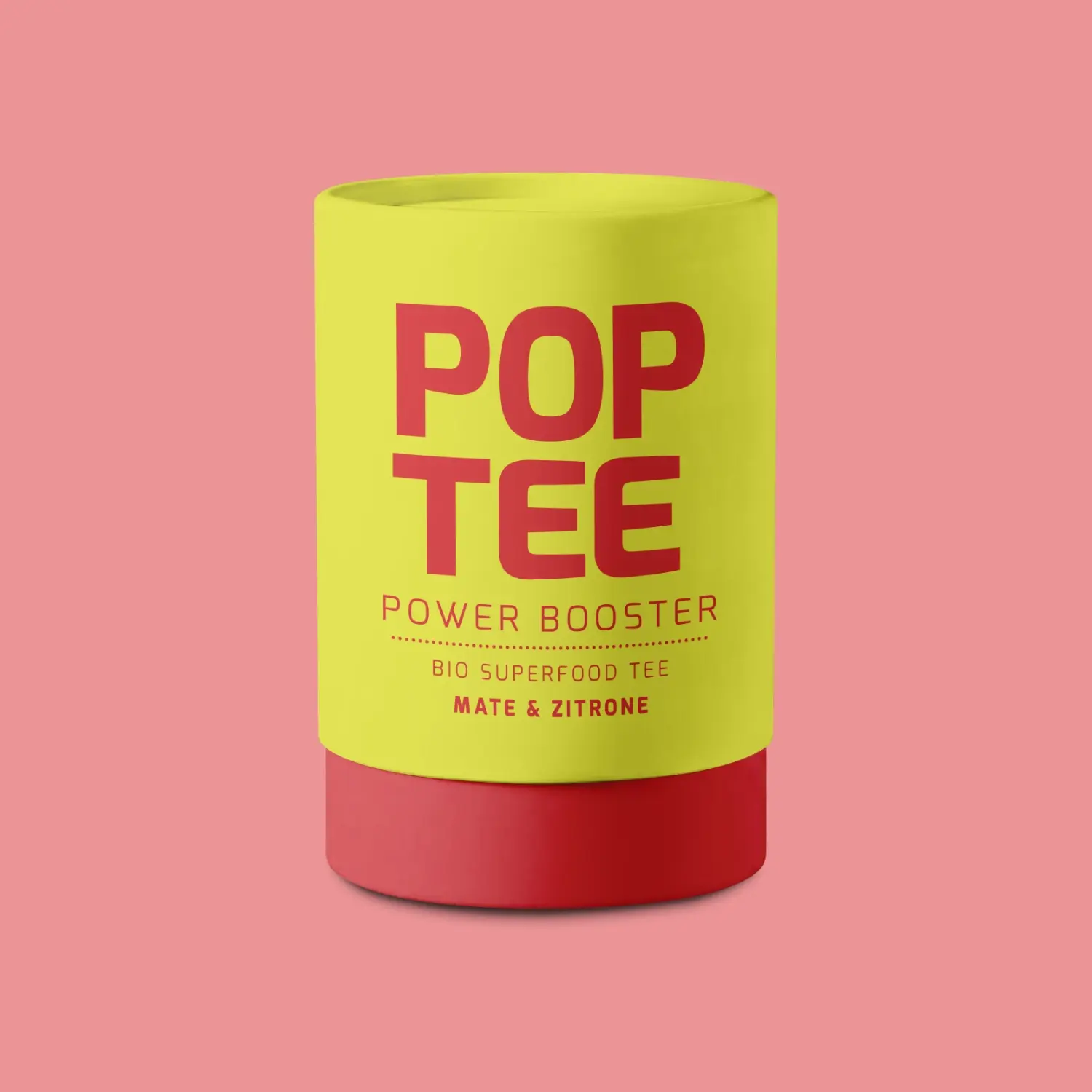 Té orgánico Power Booster - Mate y limón, 60 g - Energía extra