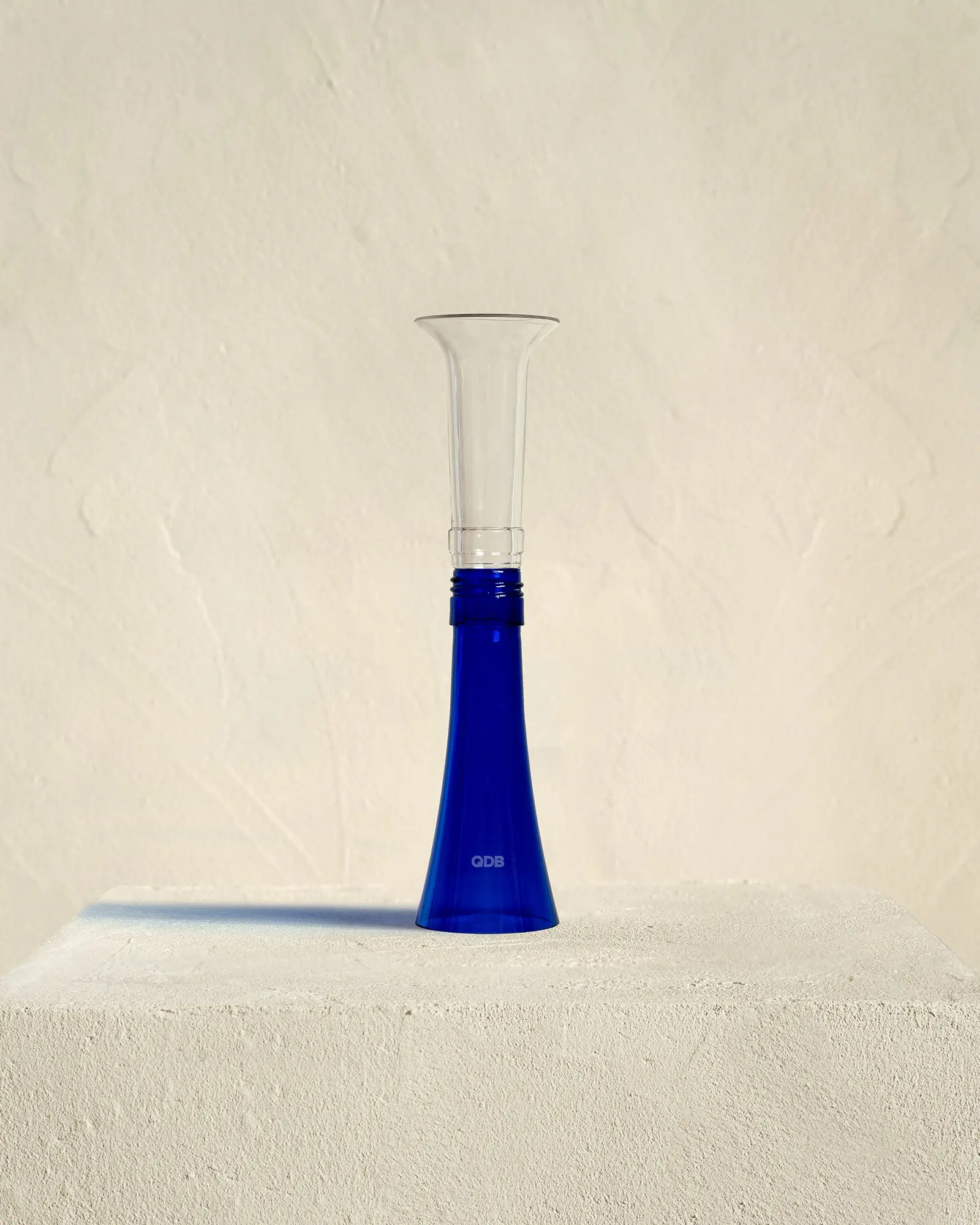 Bougeoir - Blanc/Bleu