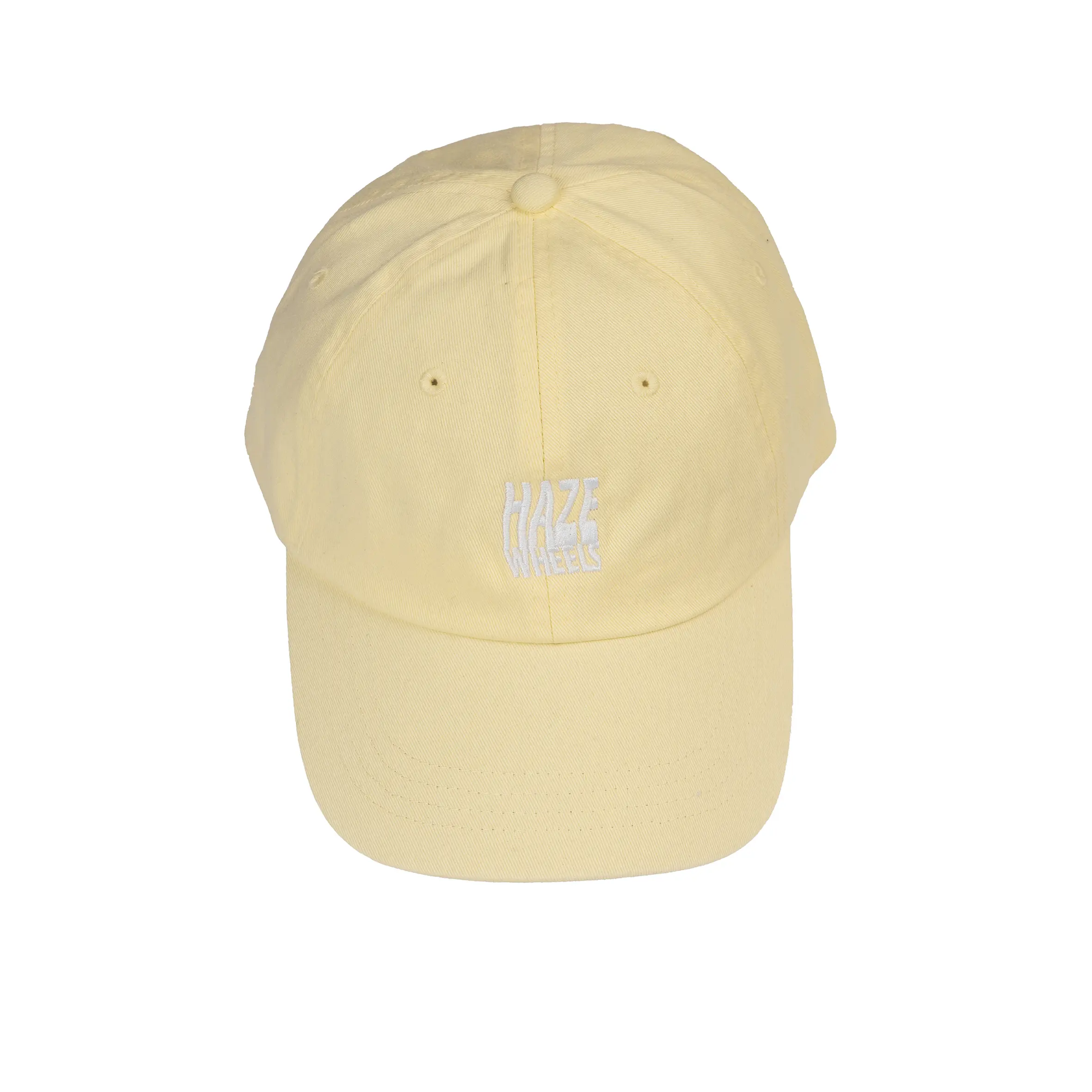 Haze cap square wavy yellow