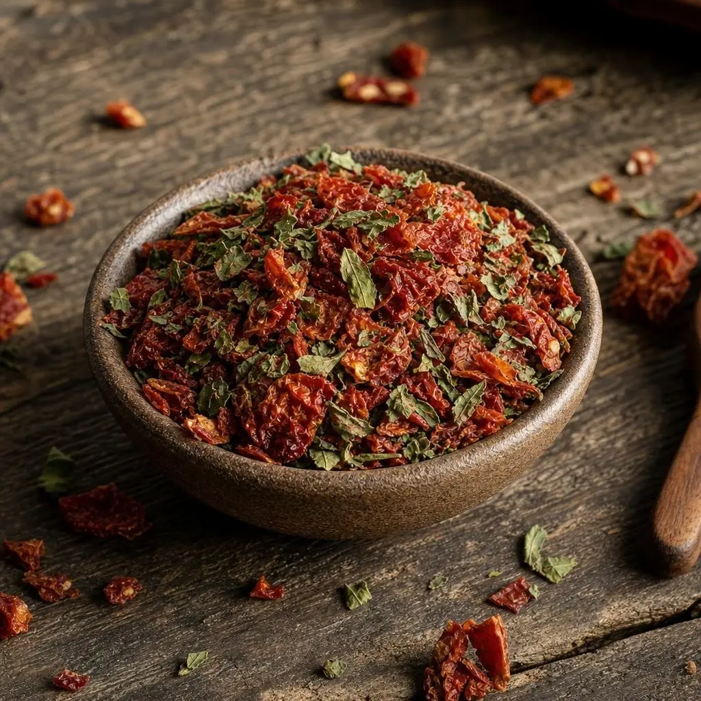 TOMATE Y ALBAHACA