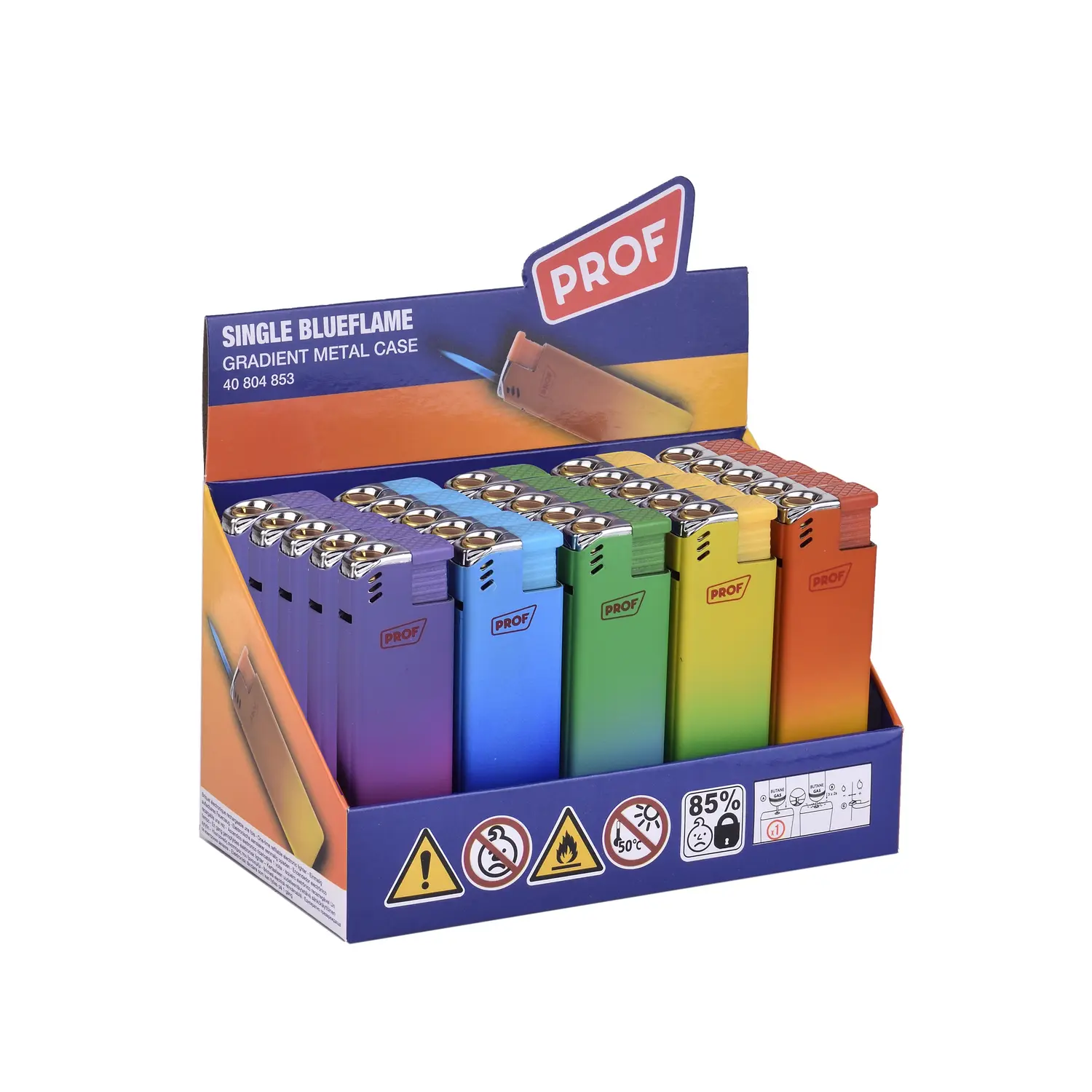 Degraded Metal Lighters x25