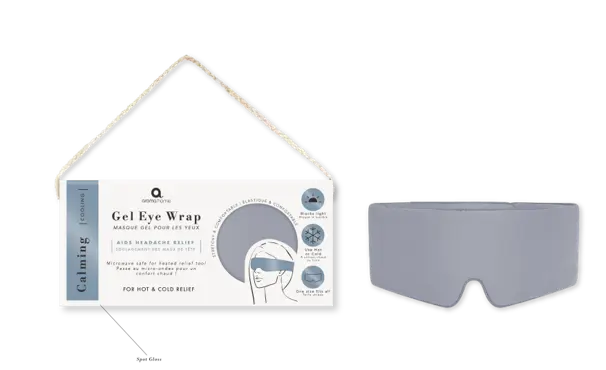 Aroma Home Gel Eye Wrap Blue