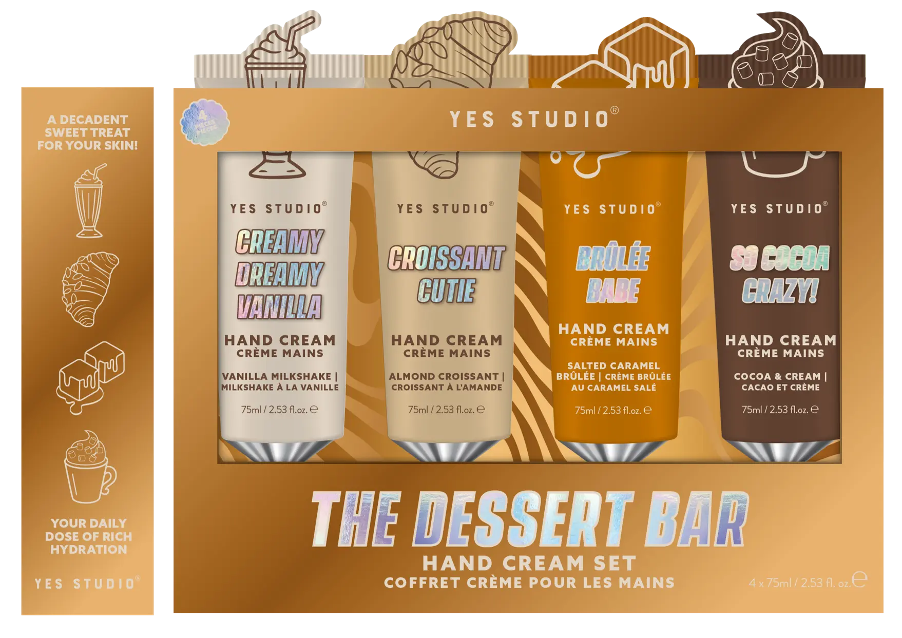 Yes Studio 4PC Gourmand Hand Cream Set